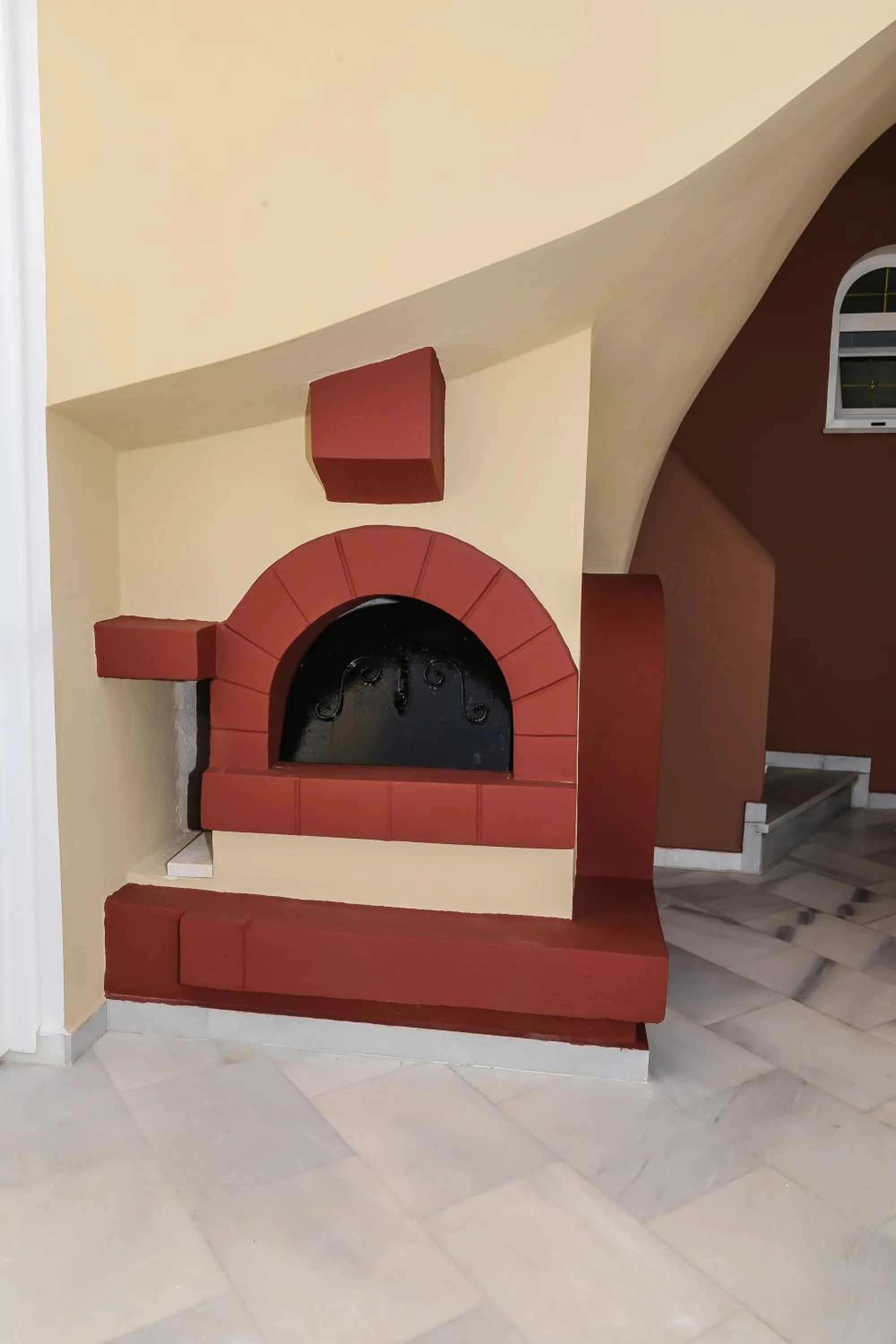 Decorative detail in Heaven Apartments