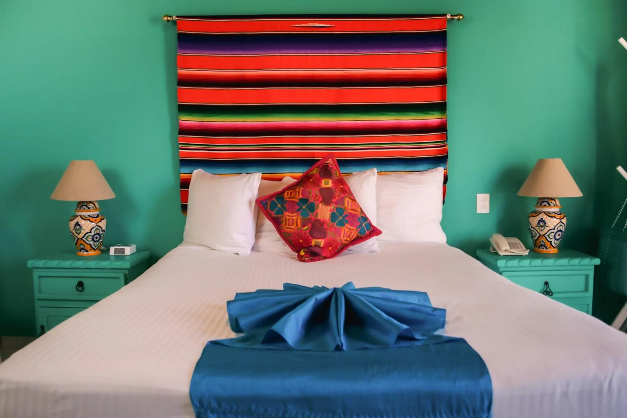 Bed in Casa Maria Hotel Boutique & Gallery Adults Only