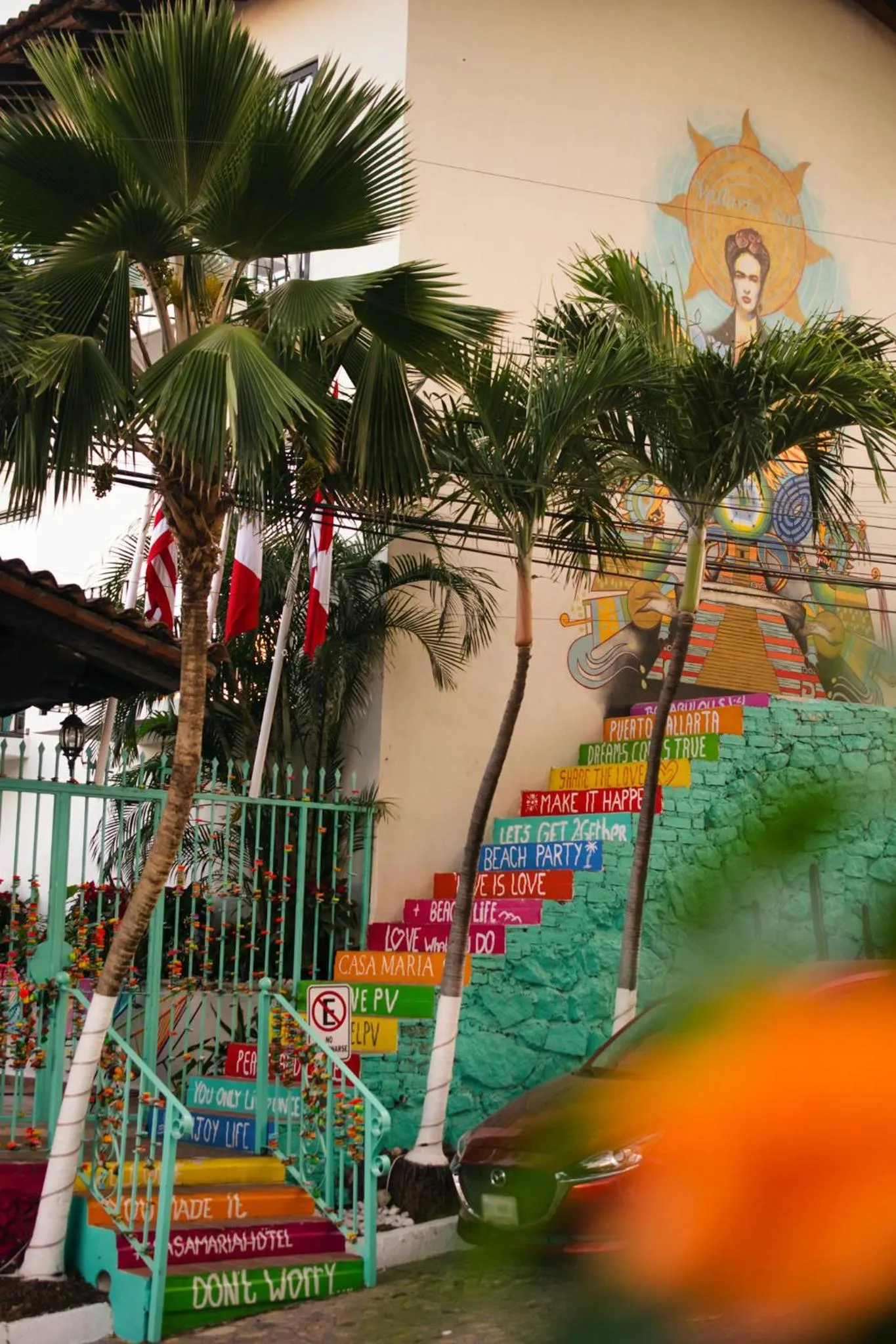 Facade/entrance in Casa Maria Hotel Boutique & Gallery Adults Only