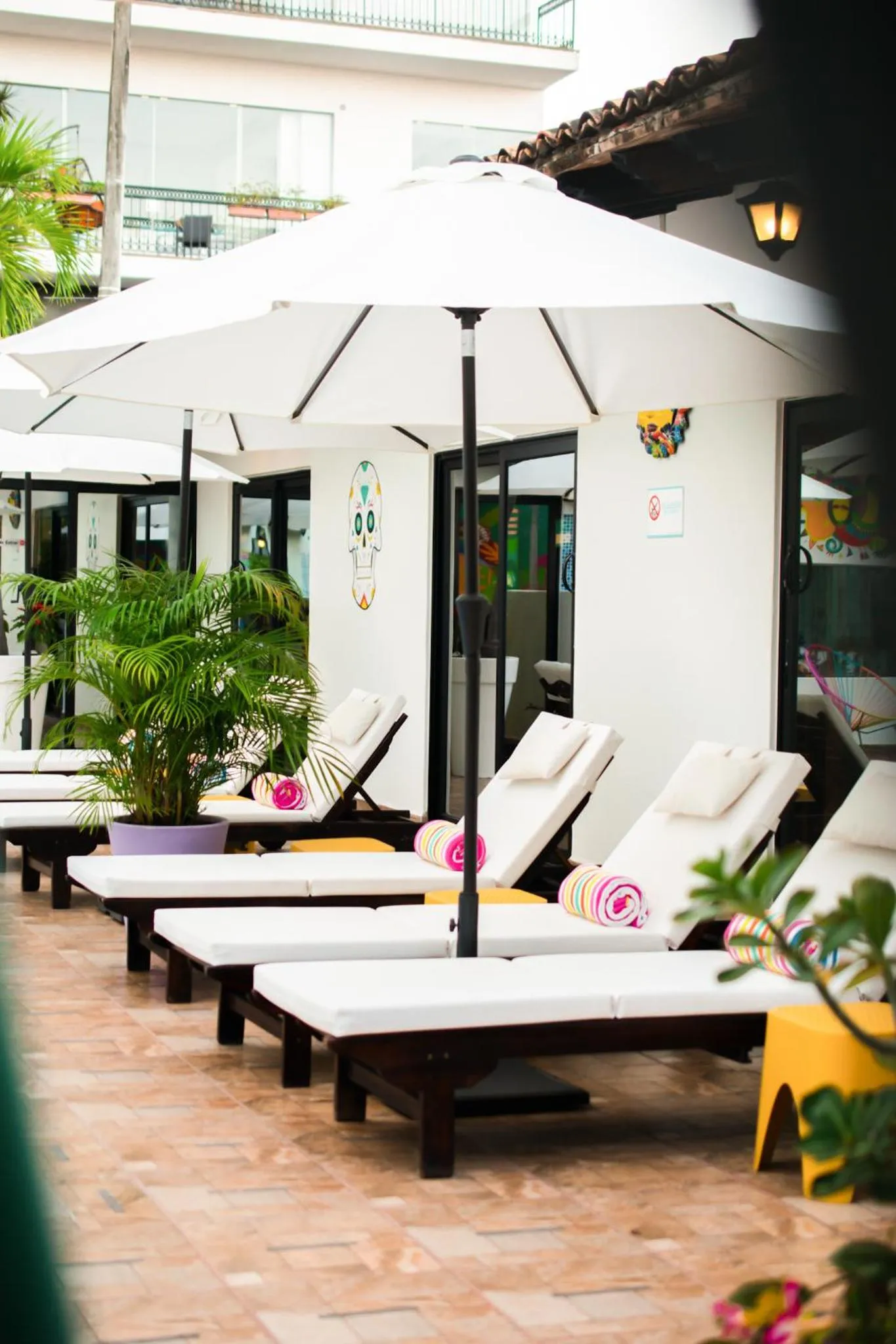 Swimming pool in Casa Maria Hotel Boutique & Gallery Adults Only