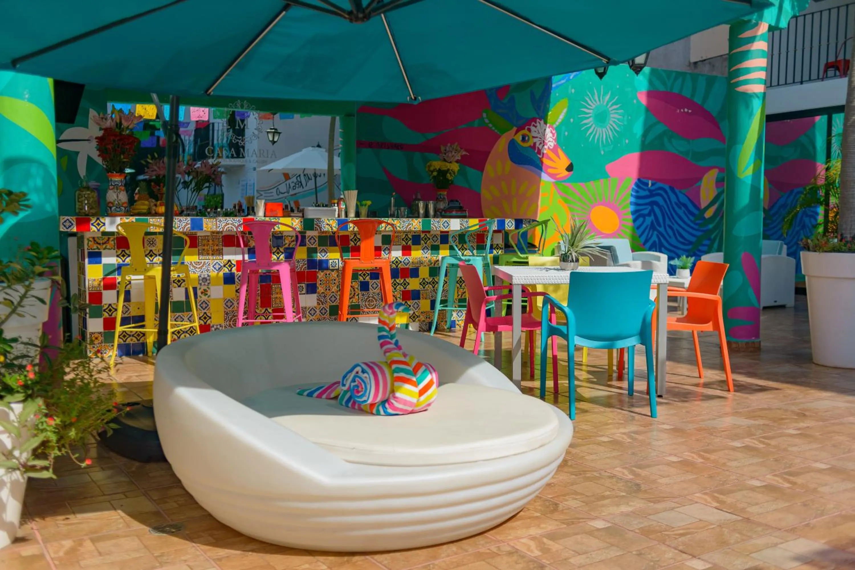 Living room in Casa Maria Hotel Boutique & Gallery Adults Only