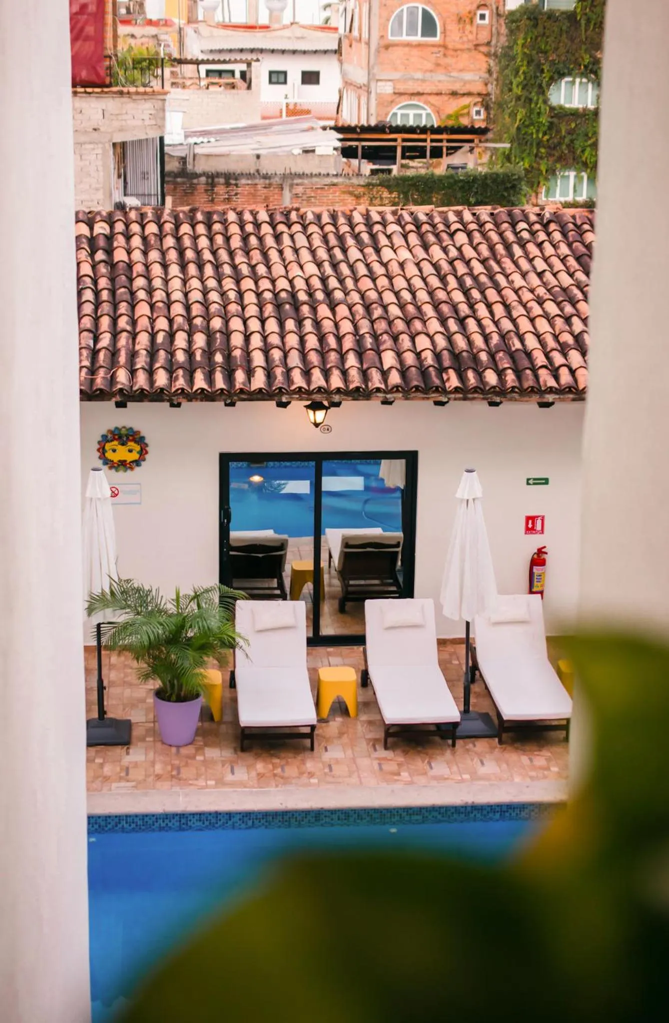 Balcony/Terrace in Casa Maria Hotel Boutique & Gallery Adults Only