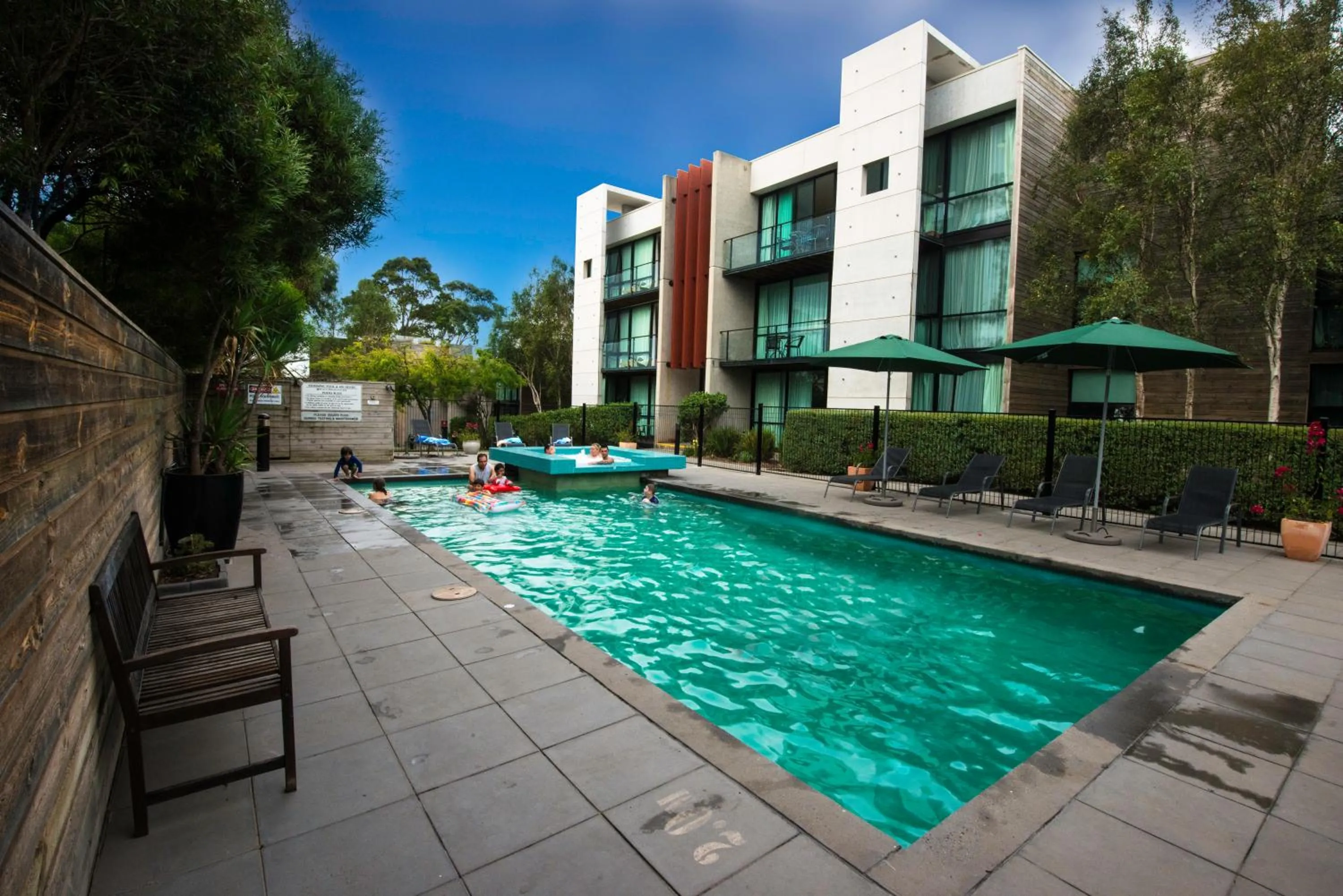 Swimming pool in Phillip Island Apartments