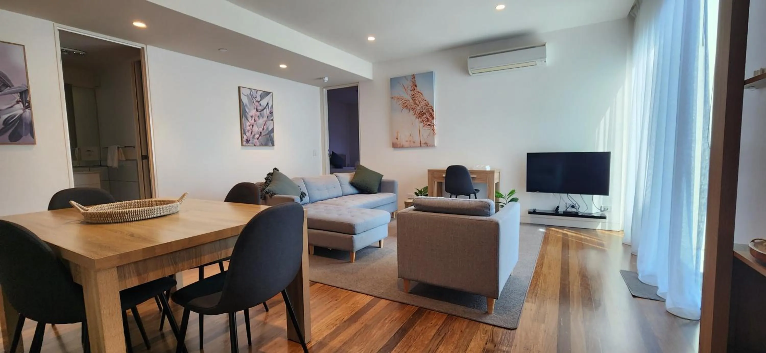 Bed in Phillip Island Apartments