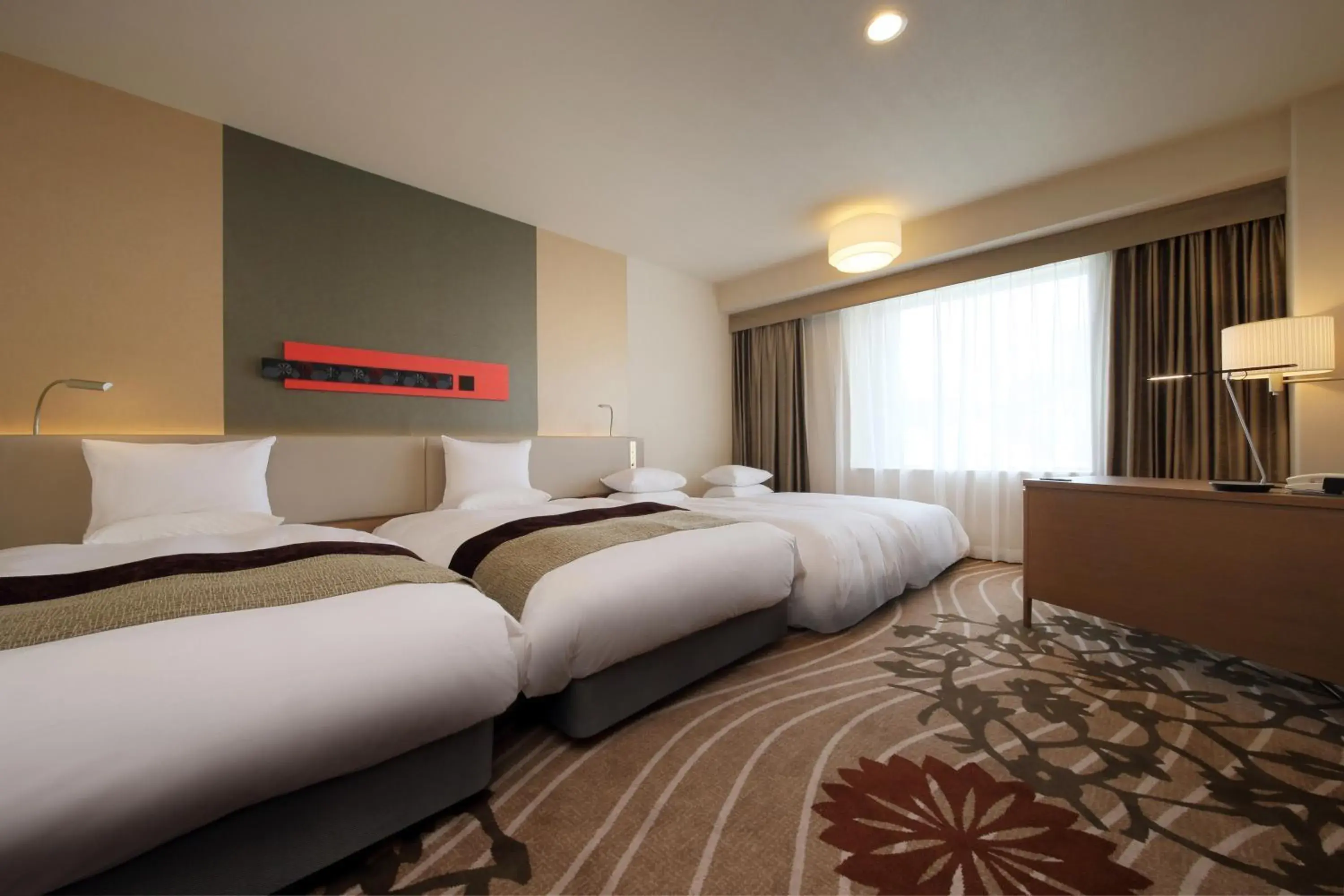 Bed in Hotel Metropolitan Yamagata Bed in Hotel Metropolitan Yamagata