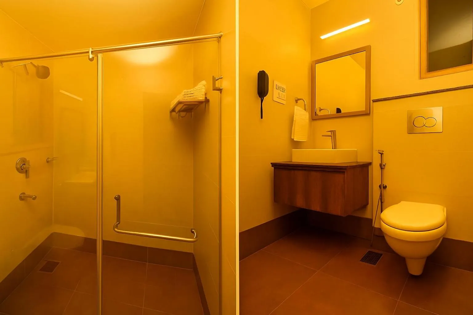 Shower in Vilasa Lall Ji Resort