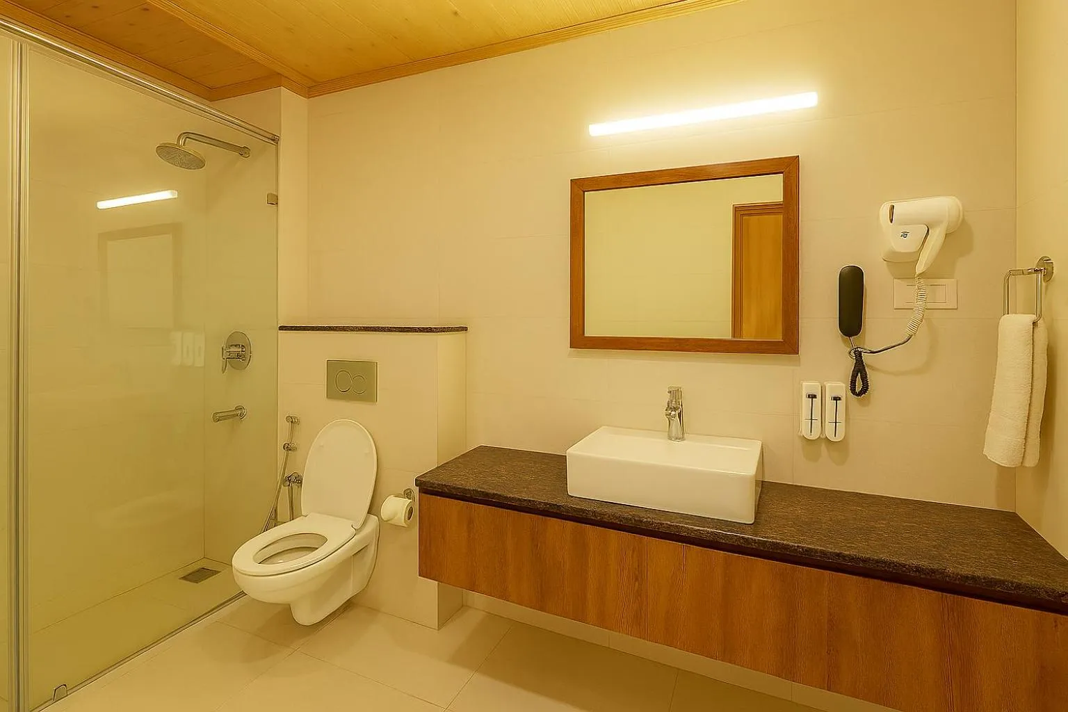 Shower in Vilasa Lall Ji Resort