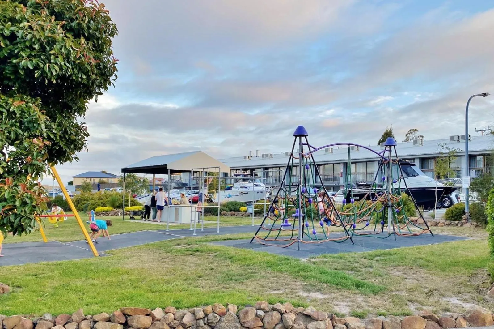 Children play ground in Eastcoaster Tasmania