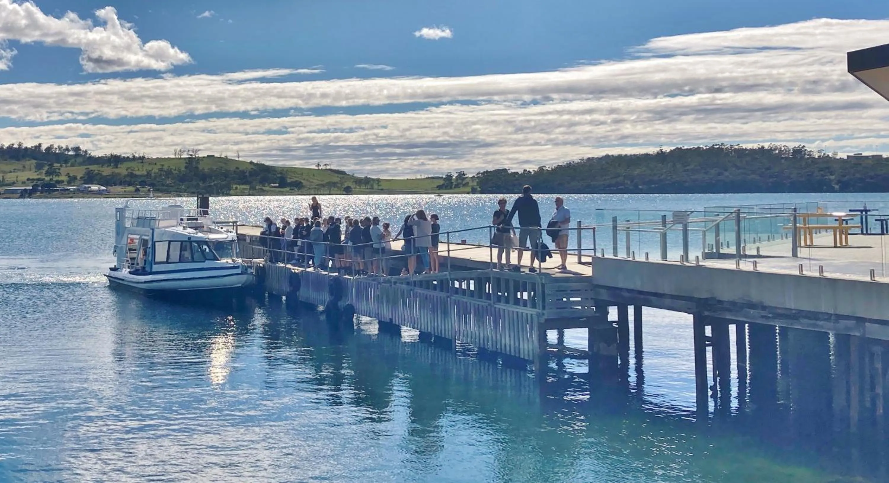 Natural landscape in Eastcoaster Tasmania
