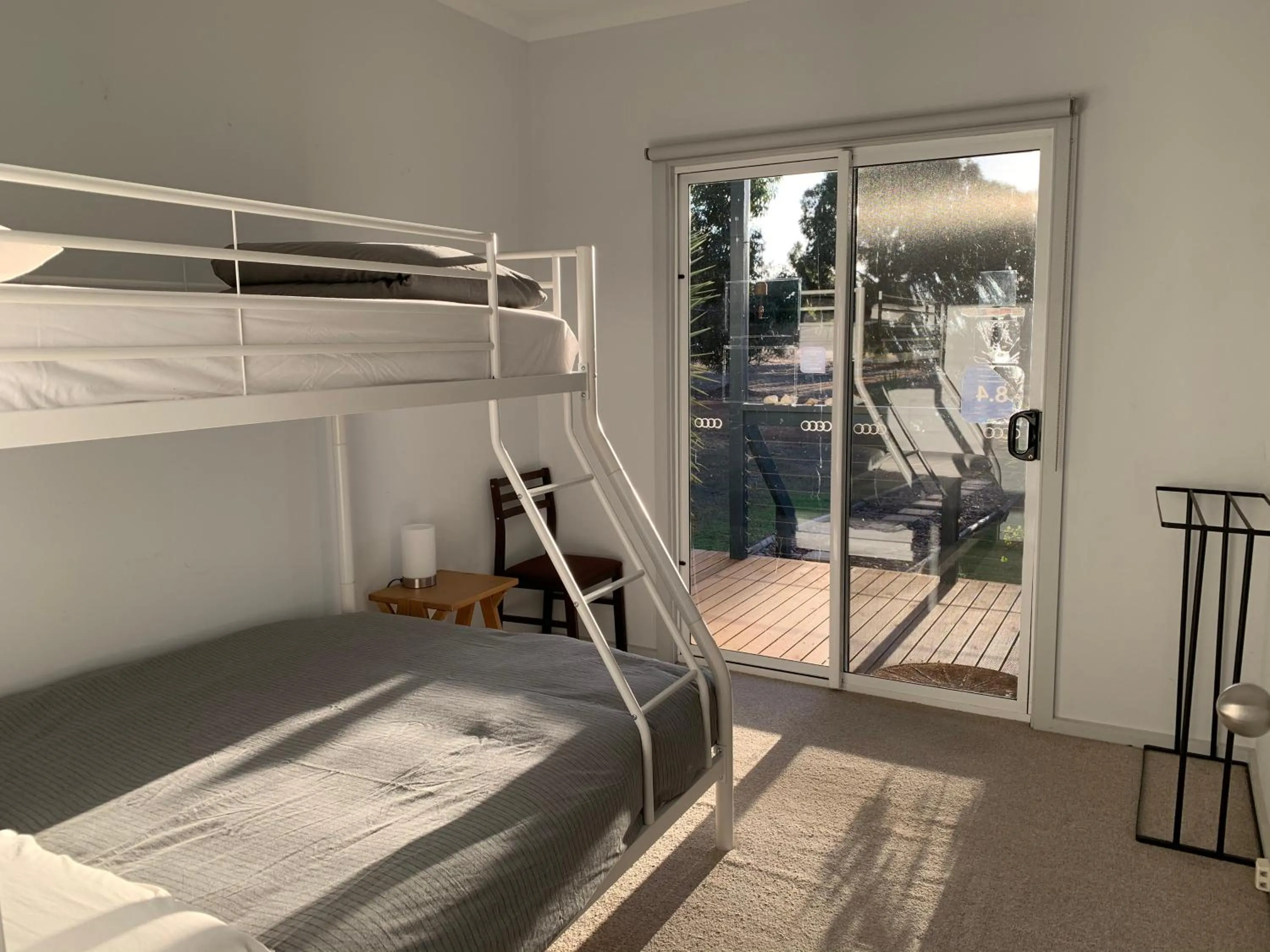 Bed in Kangaroo Island Cabins