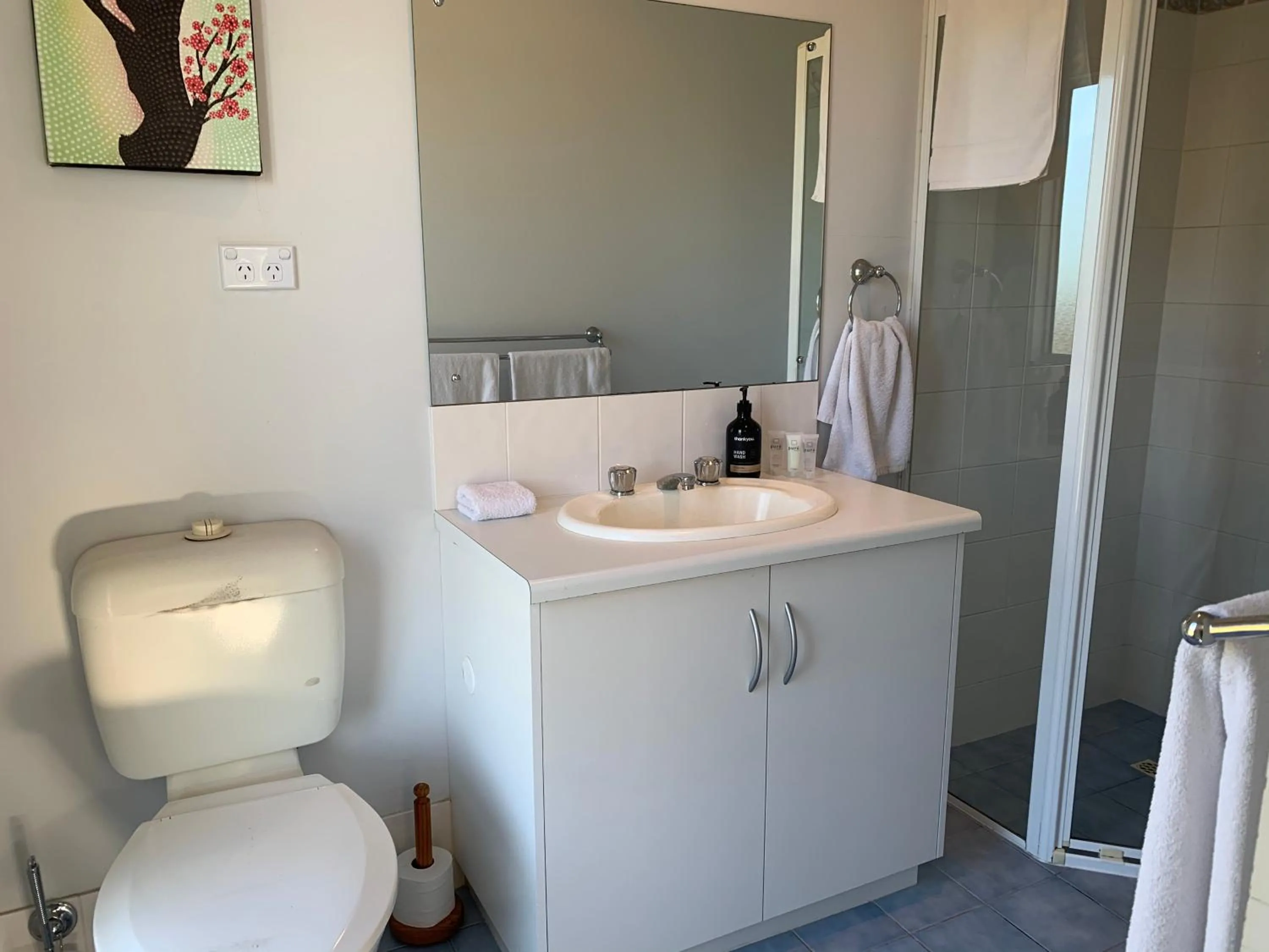 Bathroom in Kangaroo Island Cabins