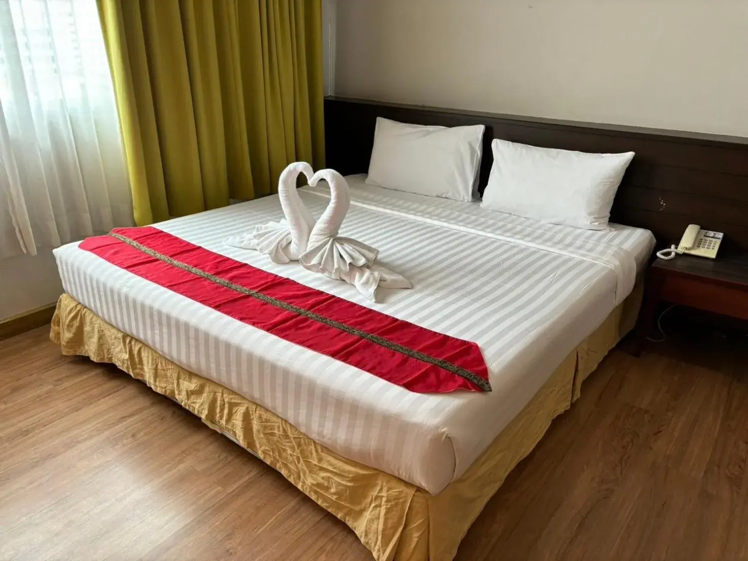 Bed in Aloha Hatyai Hotel Bed in Aloha Hatyai Hotel