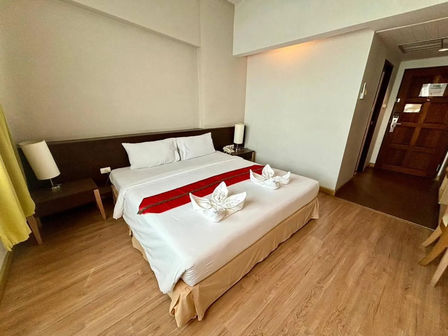 Bed in Aloha Hatyai Hotel