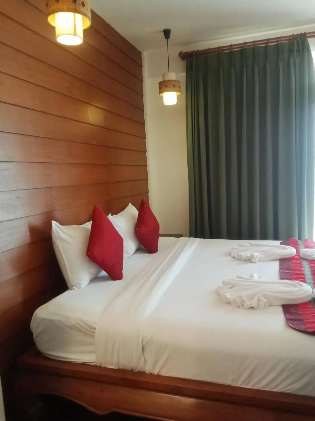 Bed in Rustic Guest House