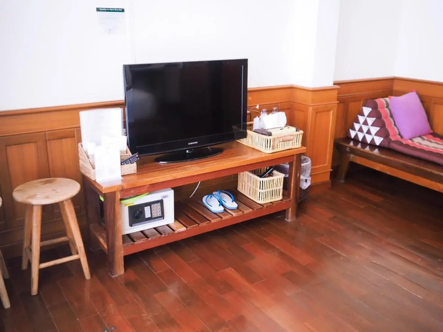 Bed in Rustic Guest House Bed in Rustic Guest House