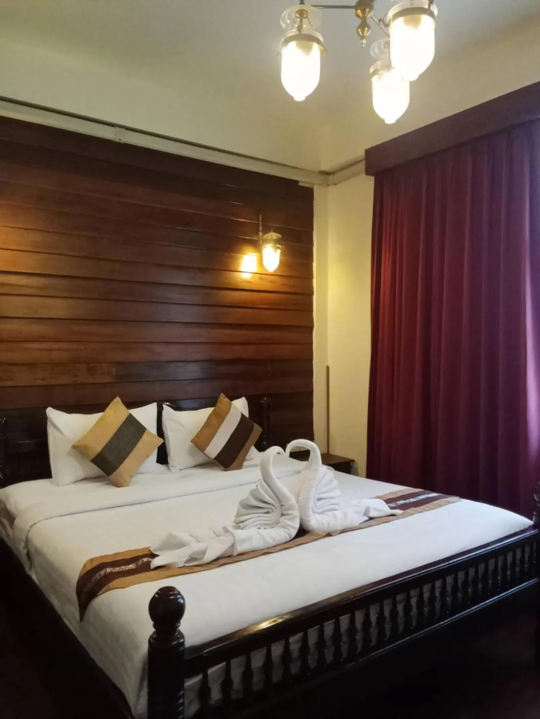 Bed in Rustic Guest House