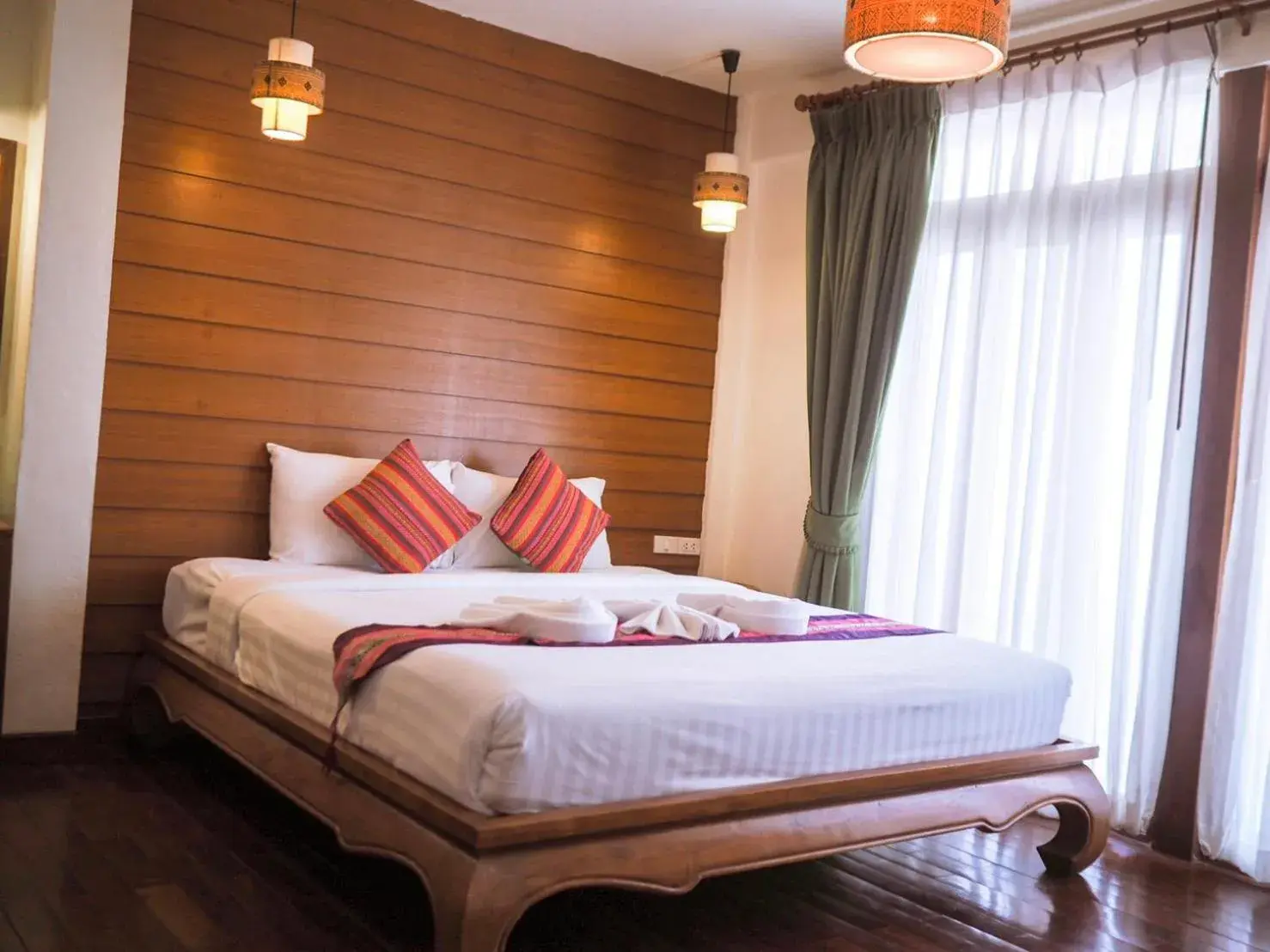 Bed in Rustic Guest House Bed in Rustic Guest House