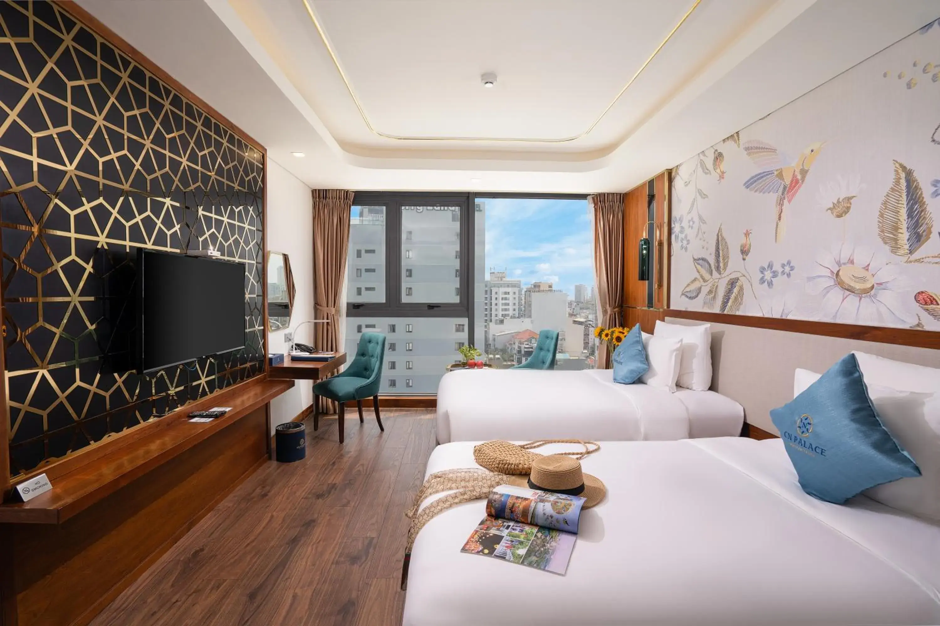 Bed in CN Palace Boutique Hotel & Spa Bed in CN Palace Boutique Hotel & Spa