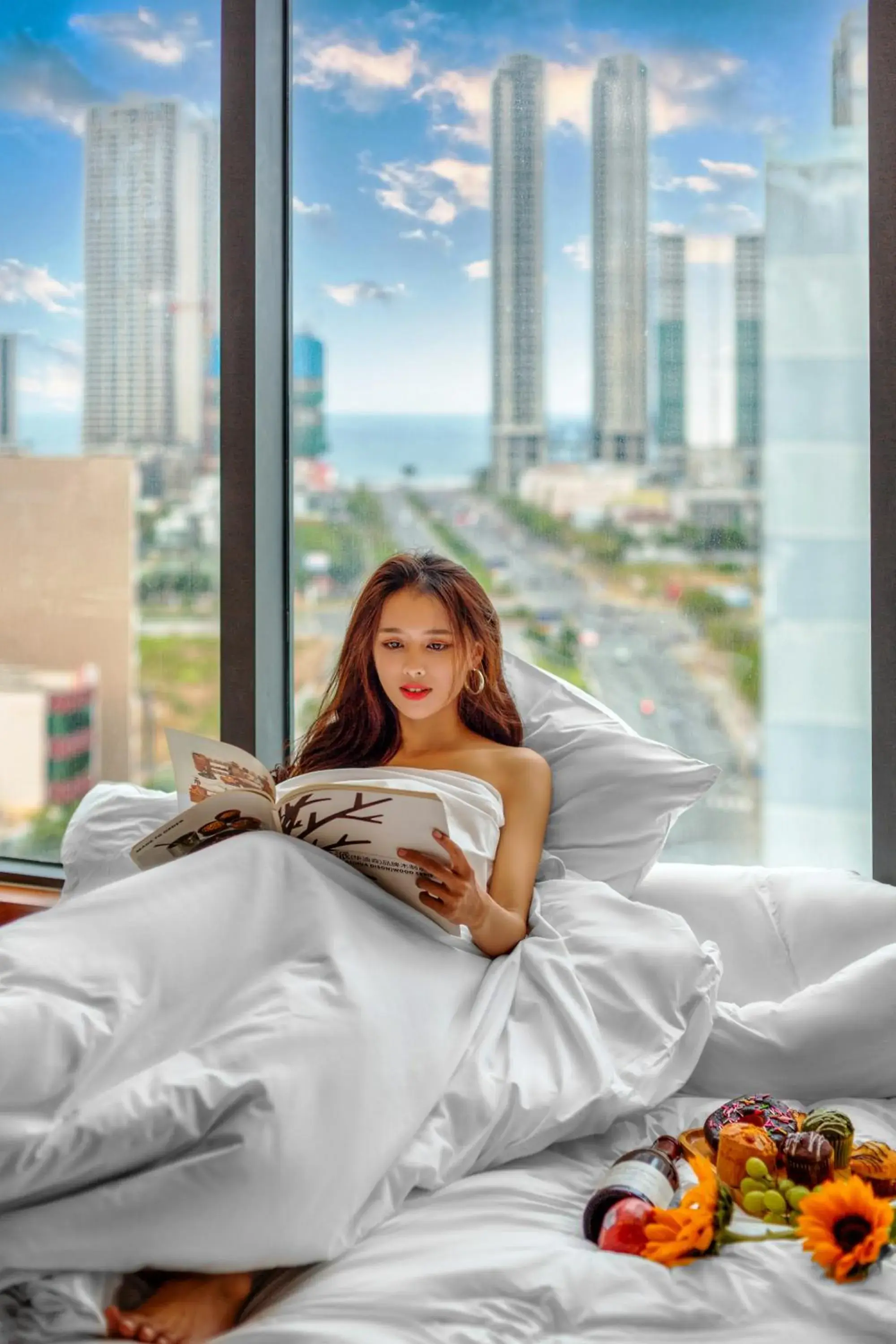 View (from property/room), Bed in CN Palace Boutique Hotel & Spa View (from property/room), Bed in CN Palace Boutique Hotel & Spa