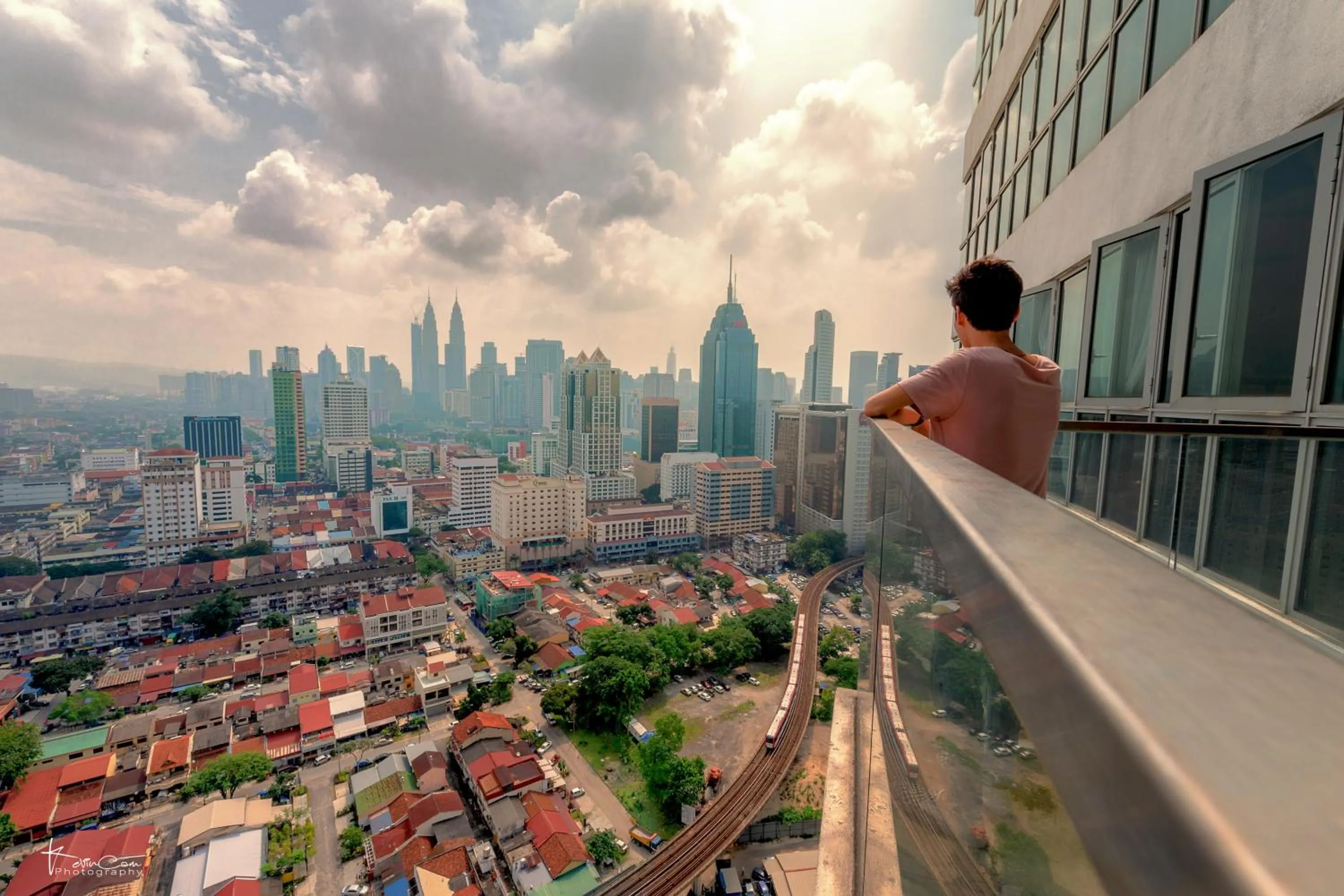 Balcony/Terrace in Penthouse on 34 - The Highest Unit and Best Views in Regalia & Private Rooftop Terrace