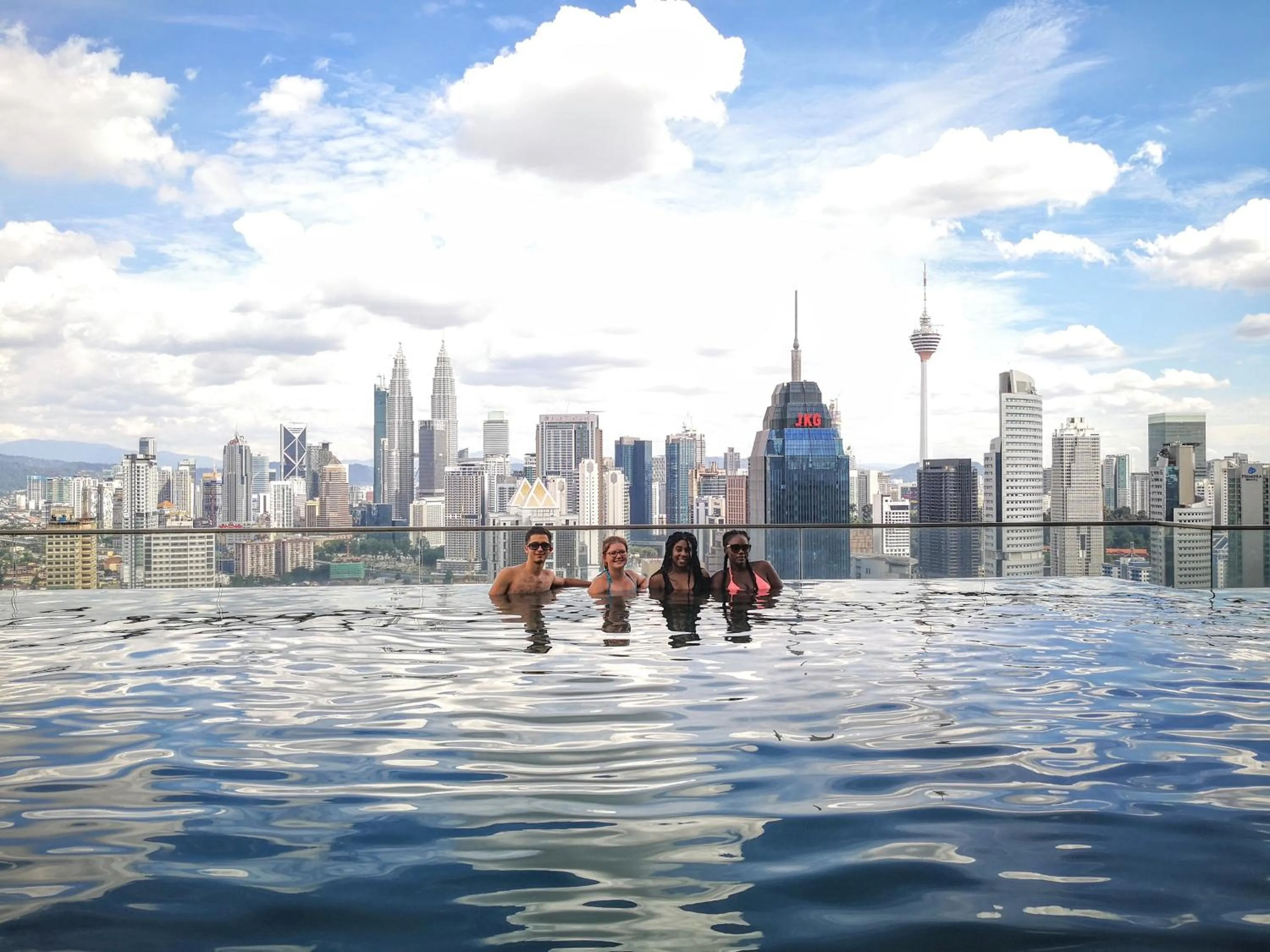 Swimming pool in Penthouse on 34 - The Highest Unit and Best Views in Regalia & Private Rooftop Terrace