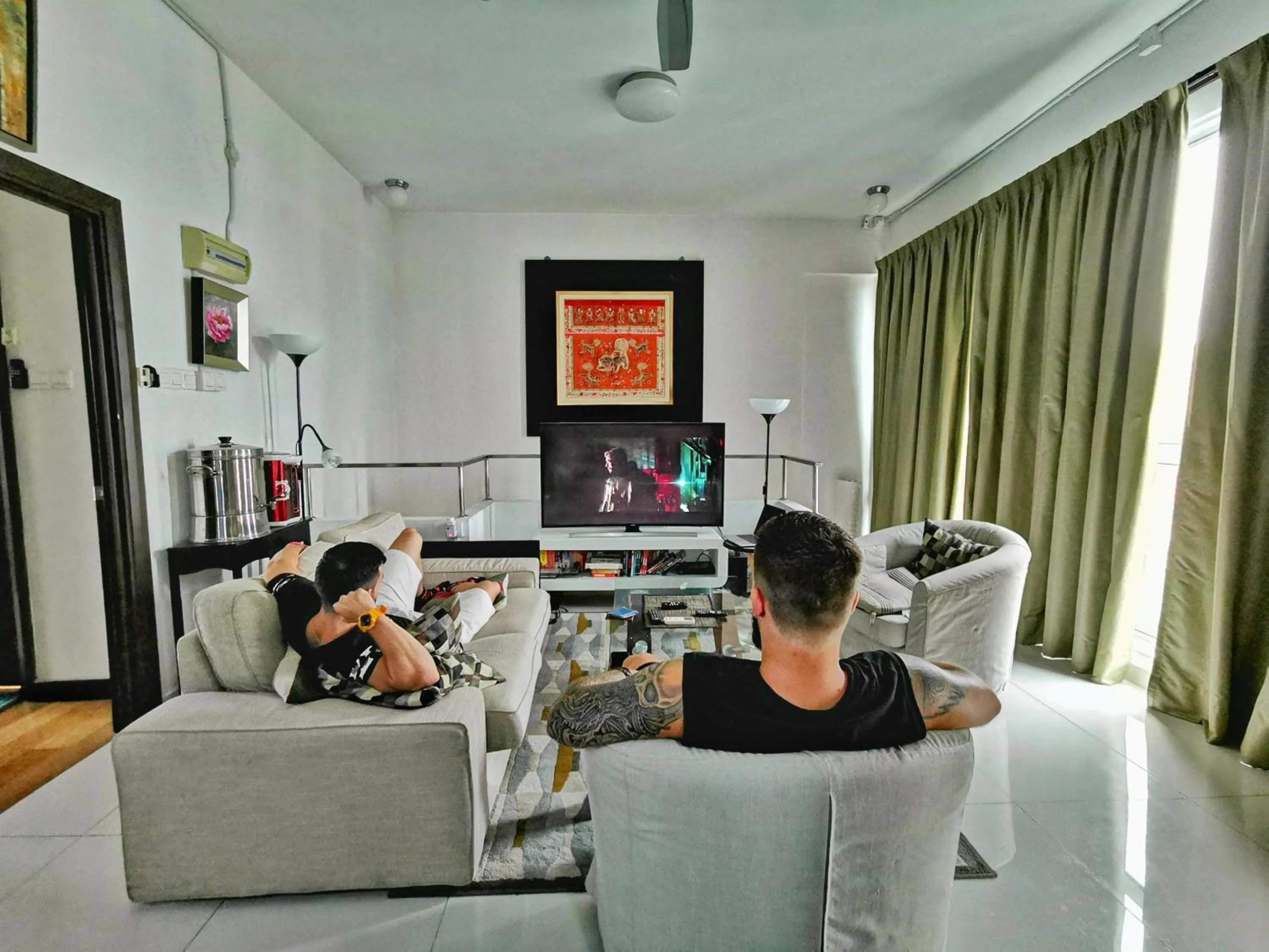 Communal lounge/ TV room in Penthouse on 34 - The Highest Unit and Best Views in Regalia & Private Rooftop Terrace
