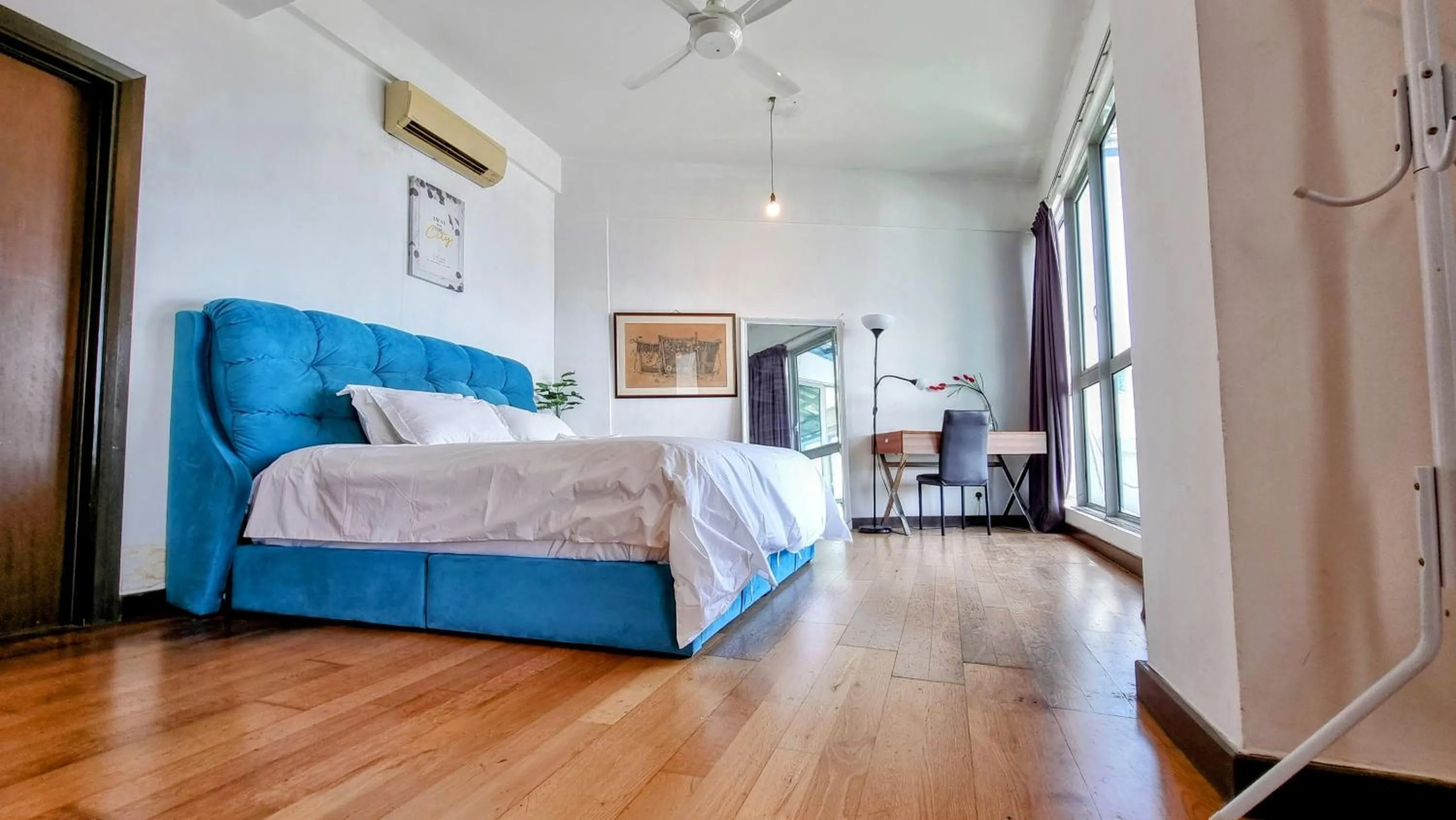Photo of the whole room, Bed in Penthouse on 34 - The Highest Unit and Best Views in Regalia & Private Rooftop Terrace