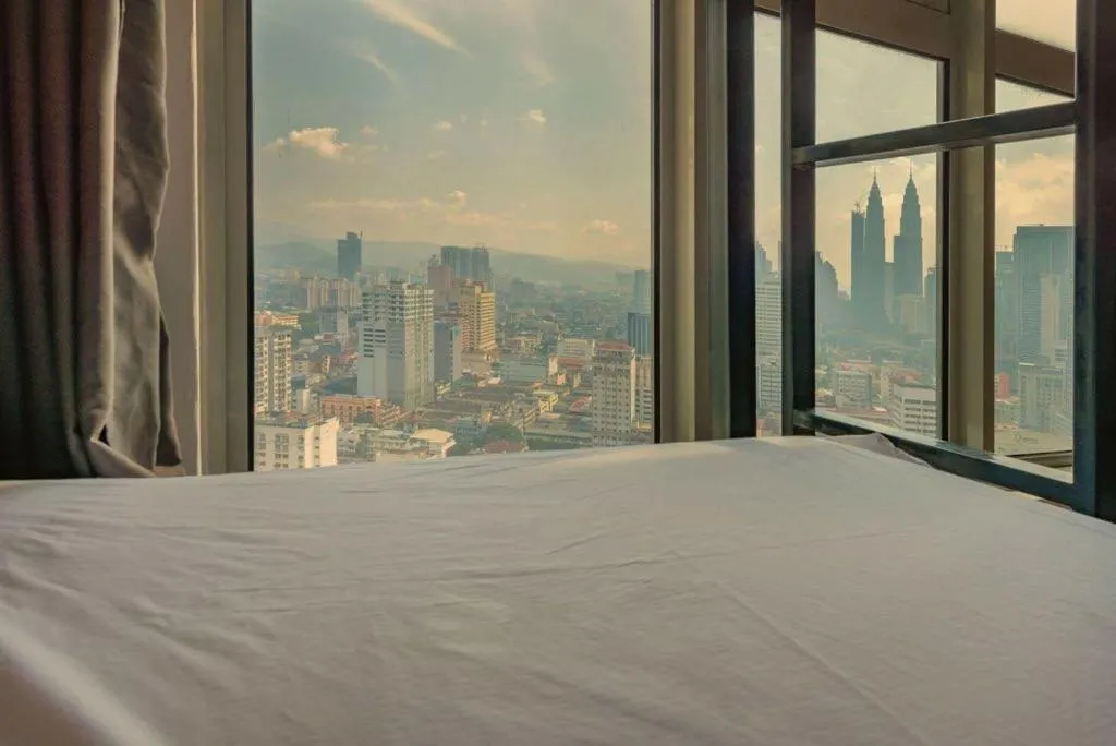bunk bed, Bed in Penthouse on 34 - The Highest Unit and Best Views in Regalia & Private Rooftop Terrace