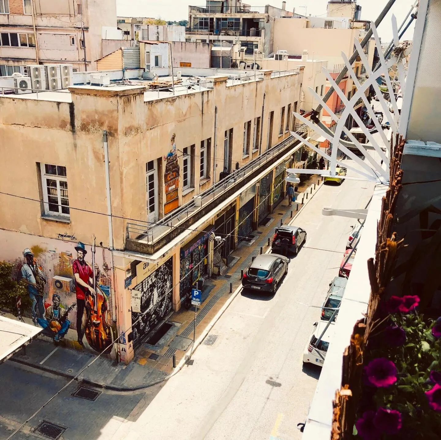 Property building in Home Plus Psirri Apartment