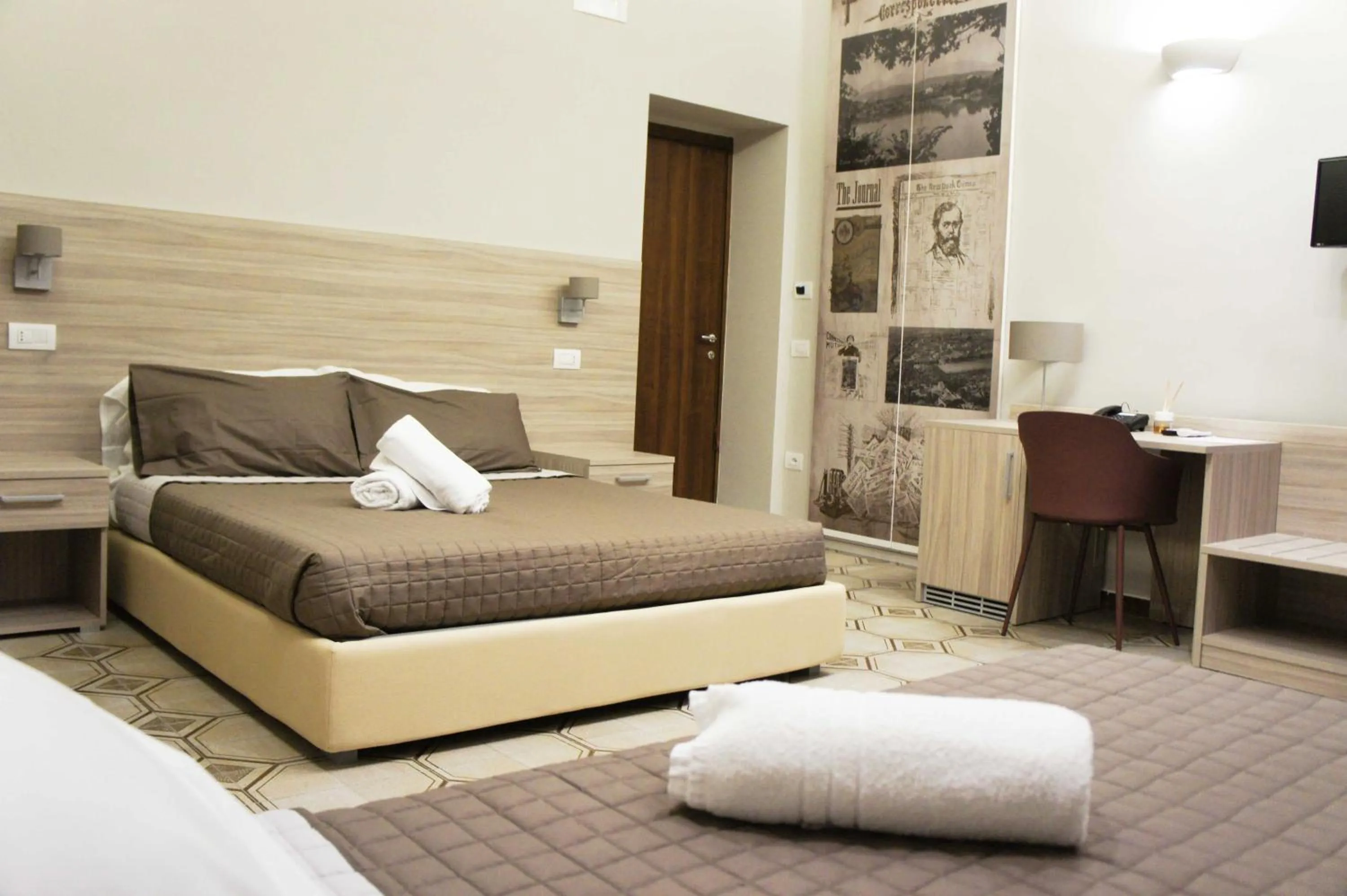 Bed in Albergo D'Onofrio