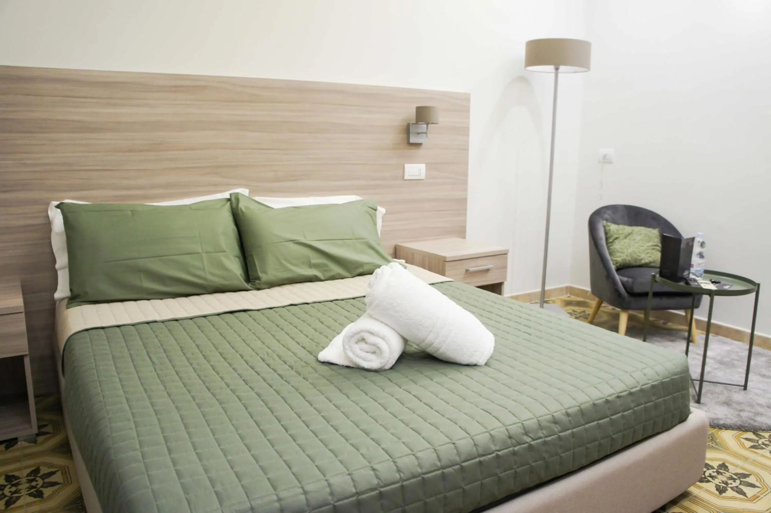 Bed in Albergo D'Onofrio