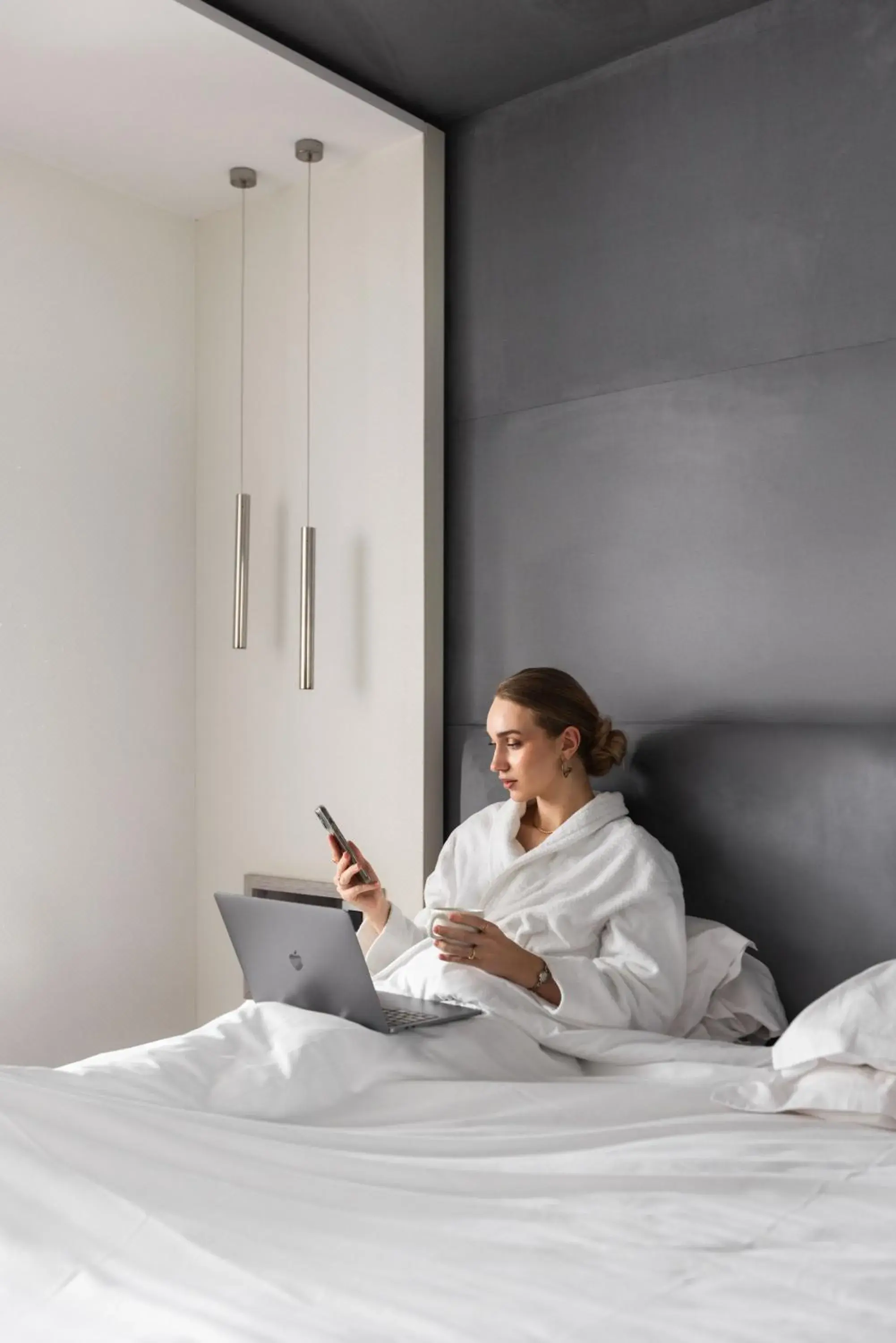 Bed in Cézanne Hôtel Bed in Cézanne Hôtel