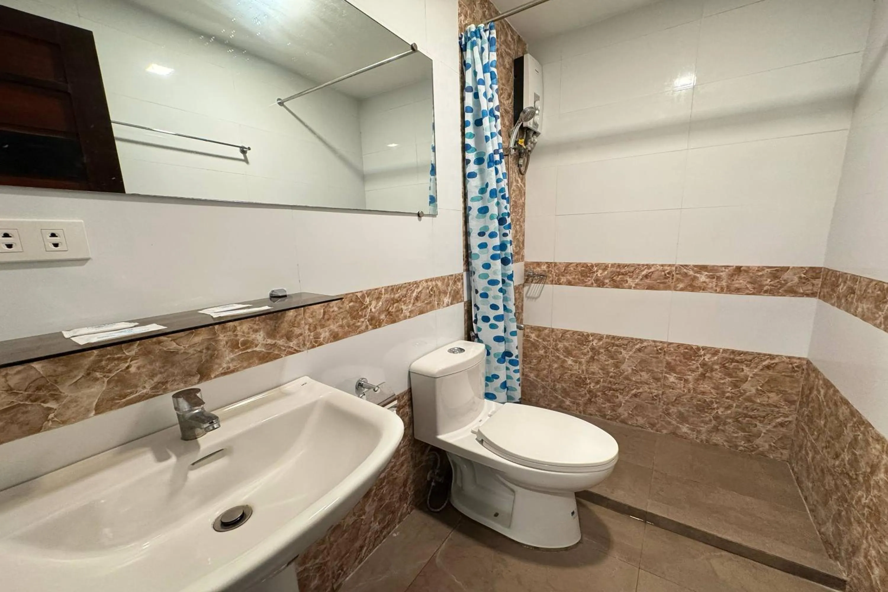 Bathroom in OveMar Resort Hotel near Vigan