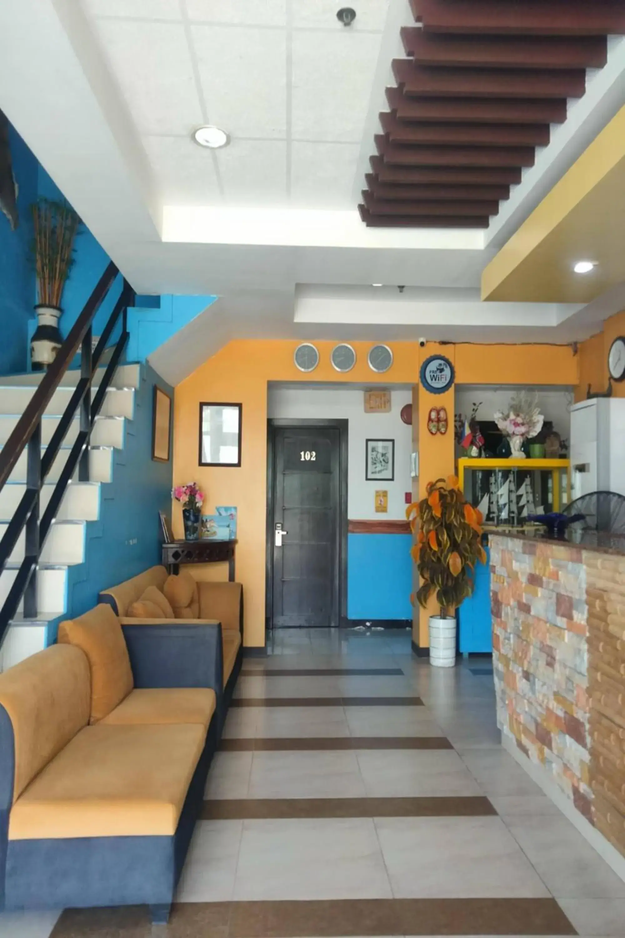 Lobby or reception in OveMar Resort Hotel near Vigan Lobby or reception in OveMar Resort Hotel near Vigan