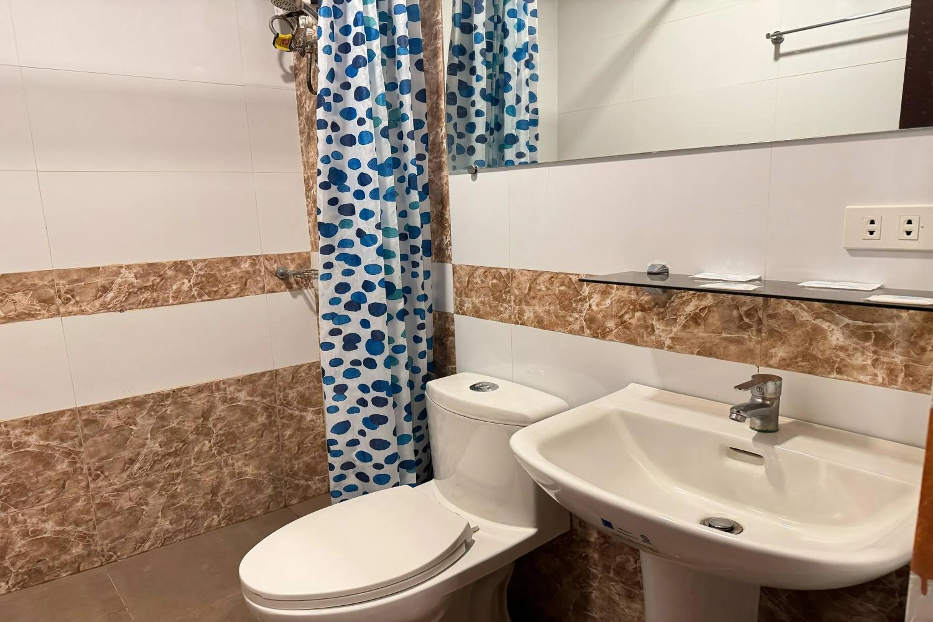 Bathroom in OveMar Resort Hotel near Vigan