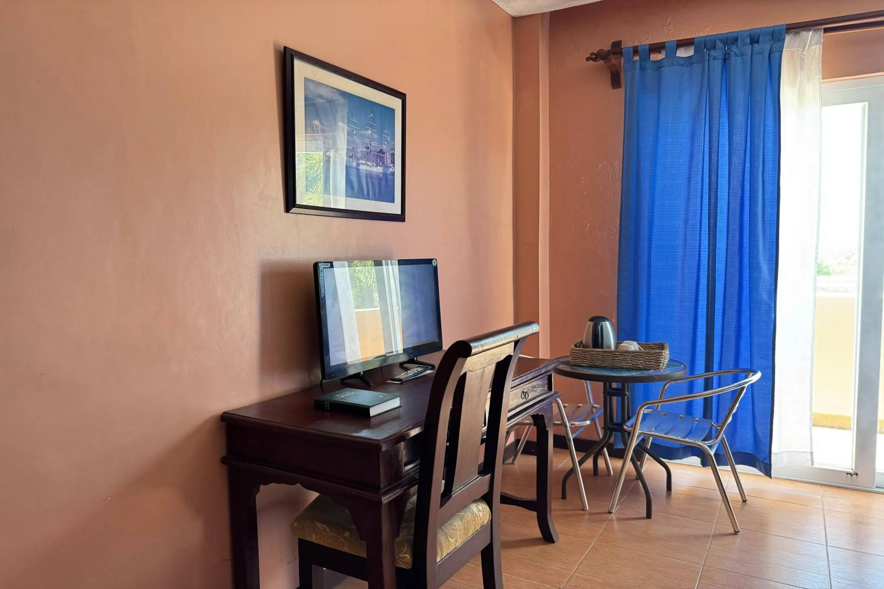 TV and multimedia in OveMar Resort Hotel near Vigan