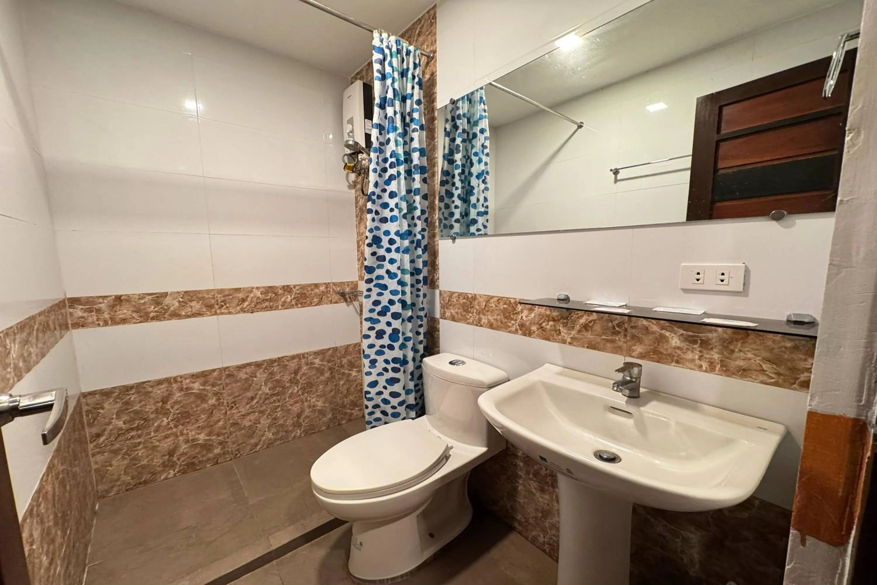 Bathroom in OveMar Resort Hotel near Vigan