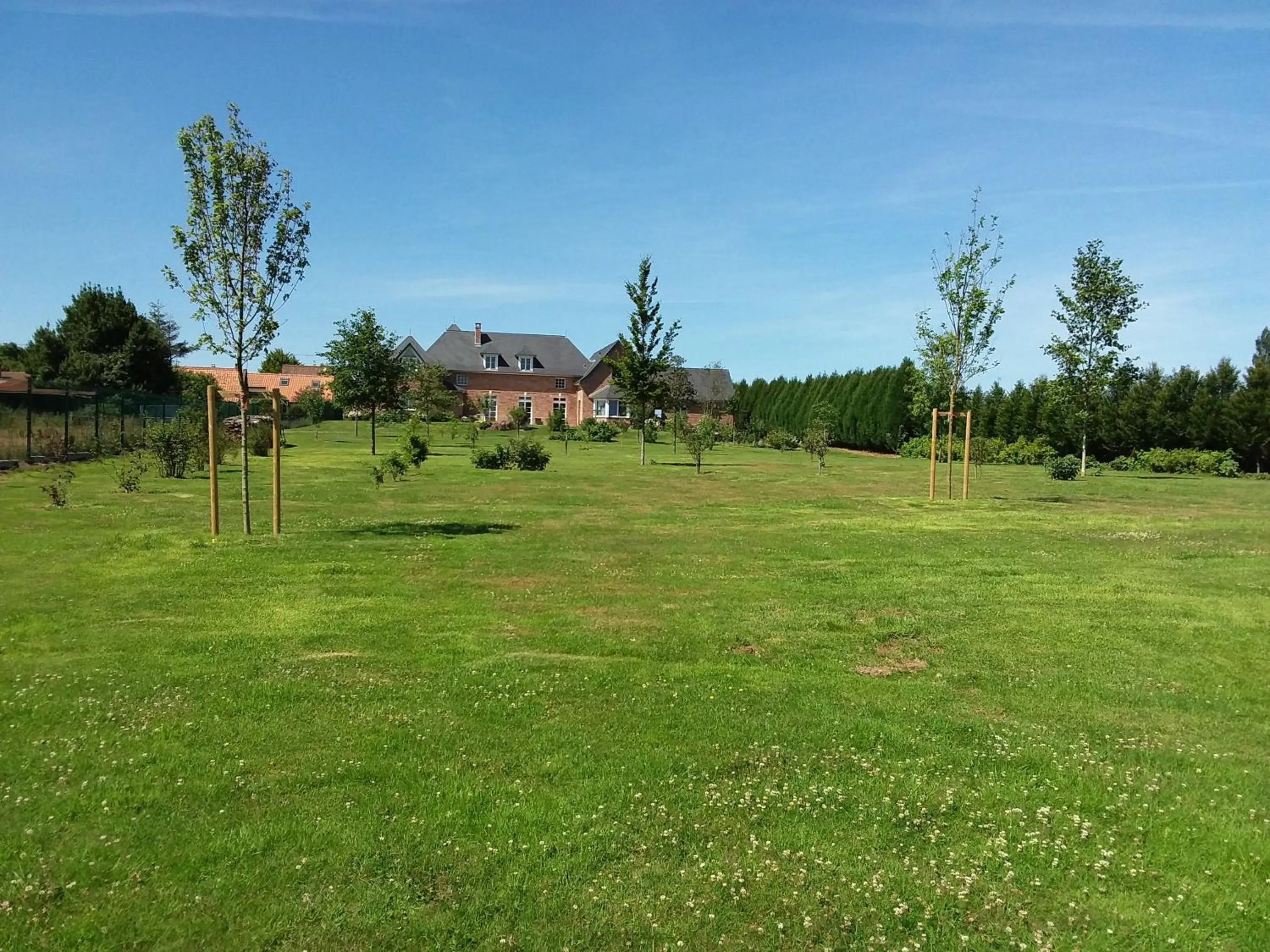 Garden in LA CHARMERAIE