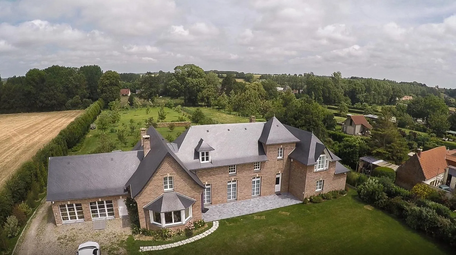 Bird's eye view in LA CHARMERAIE