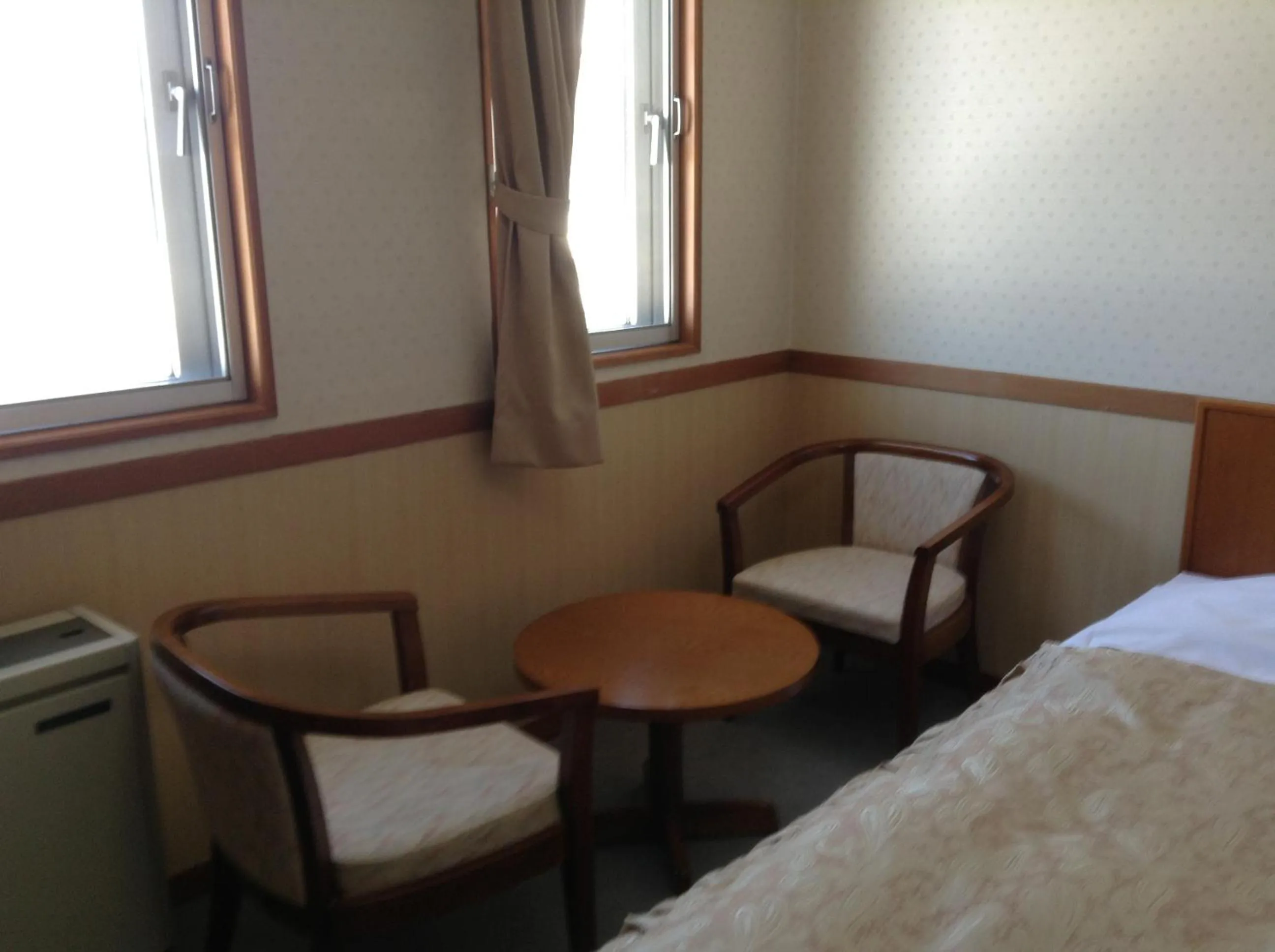 Photo of the whole room, Bed in Happokan