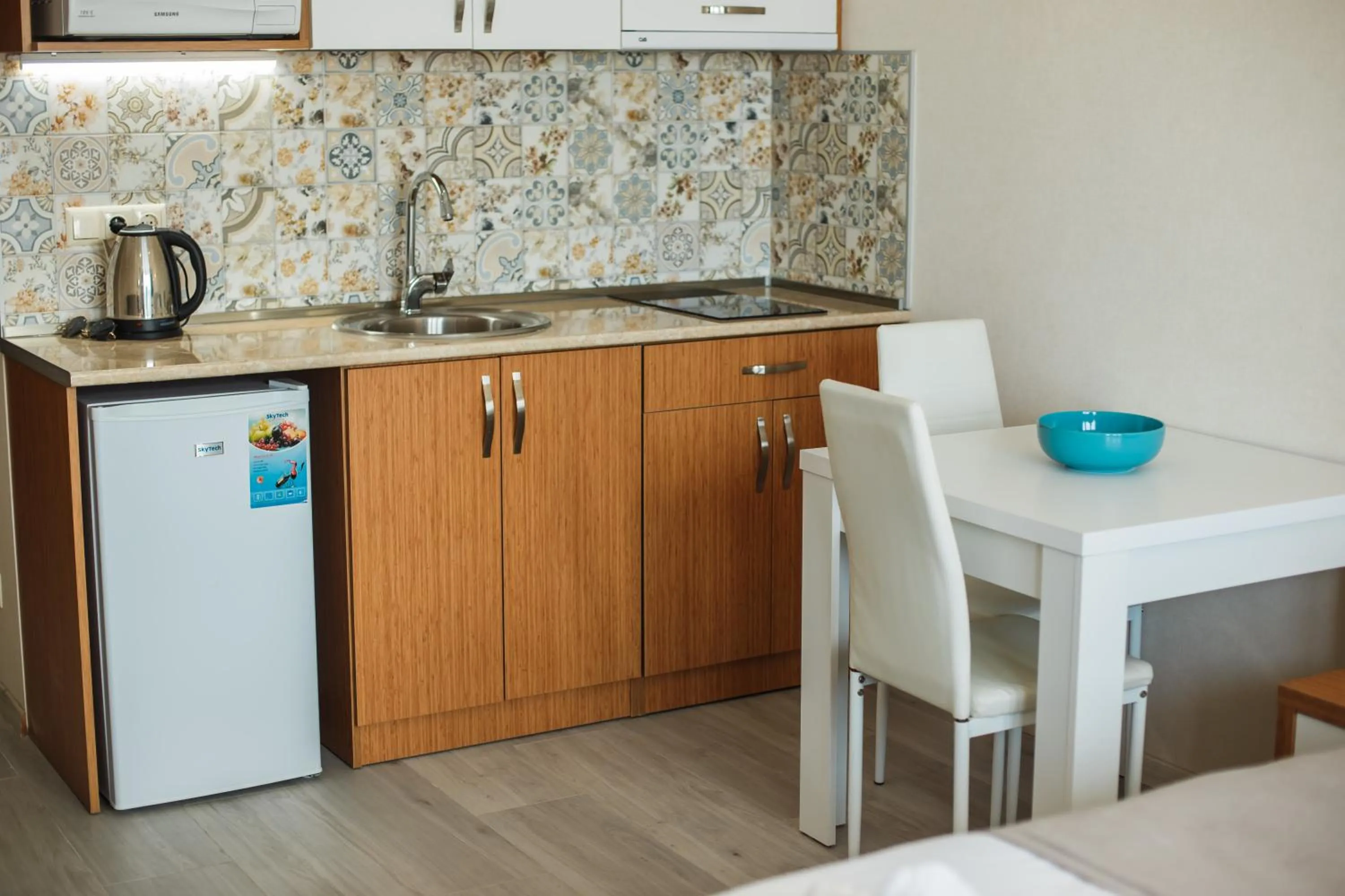 Kitchen or kitchenette in Real Beach Tower