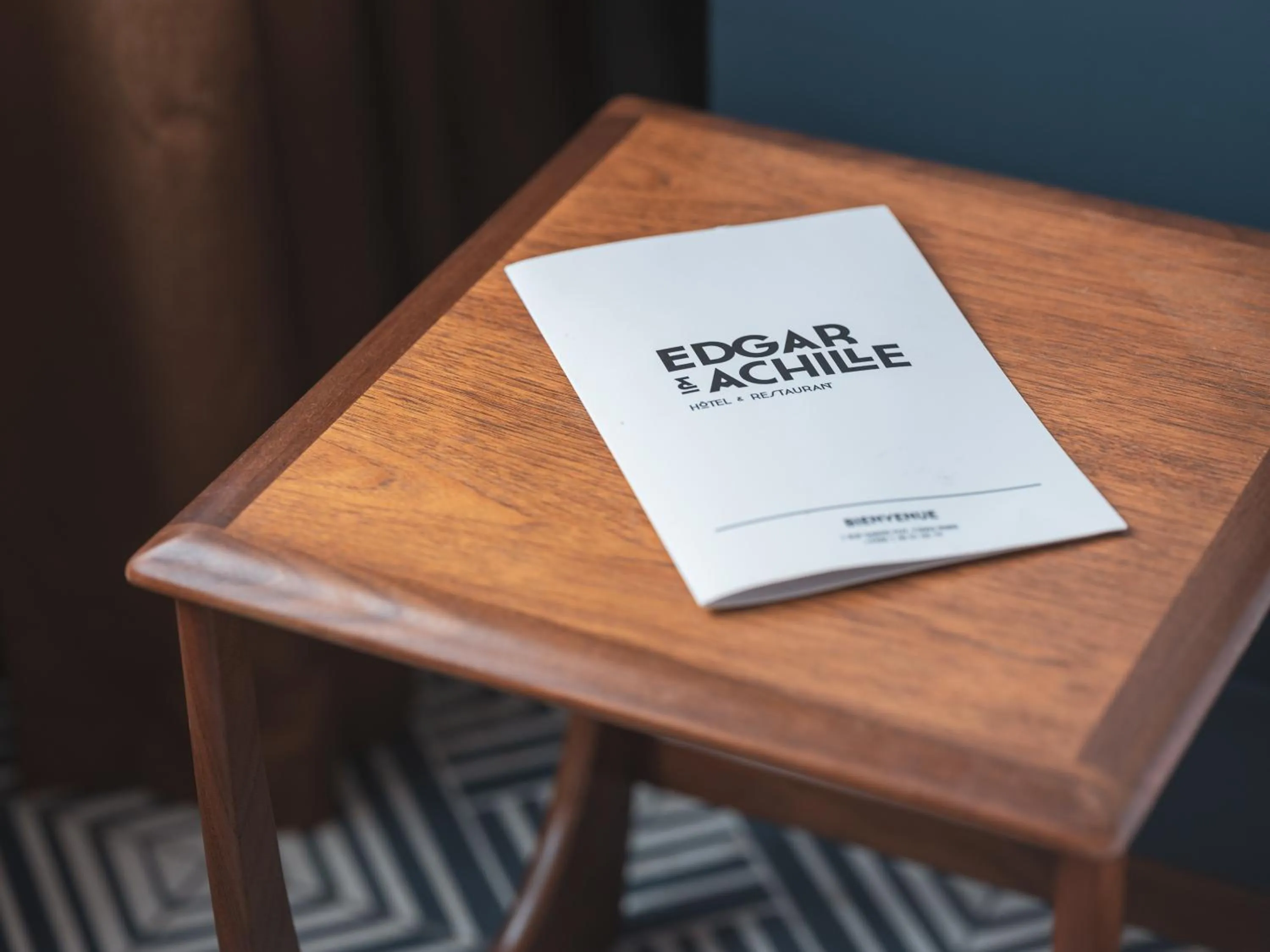 Decorative detail in Hôtel Edgar & Achille