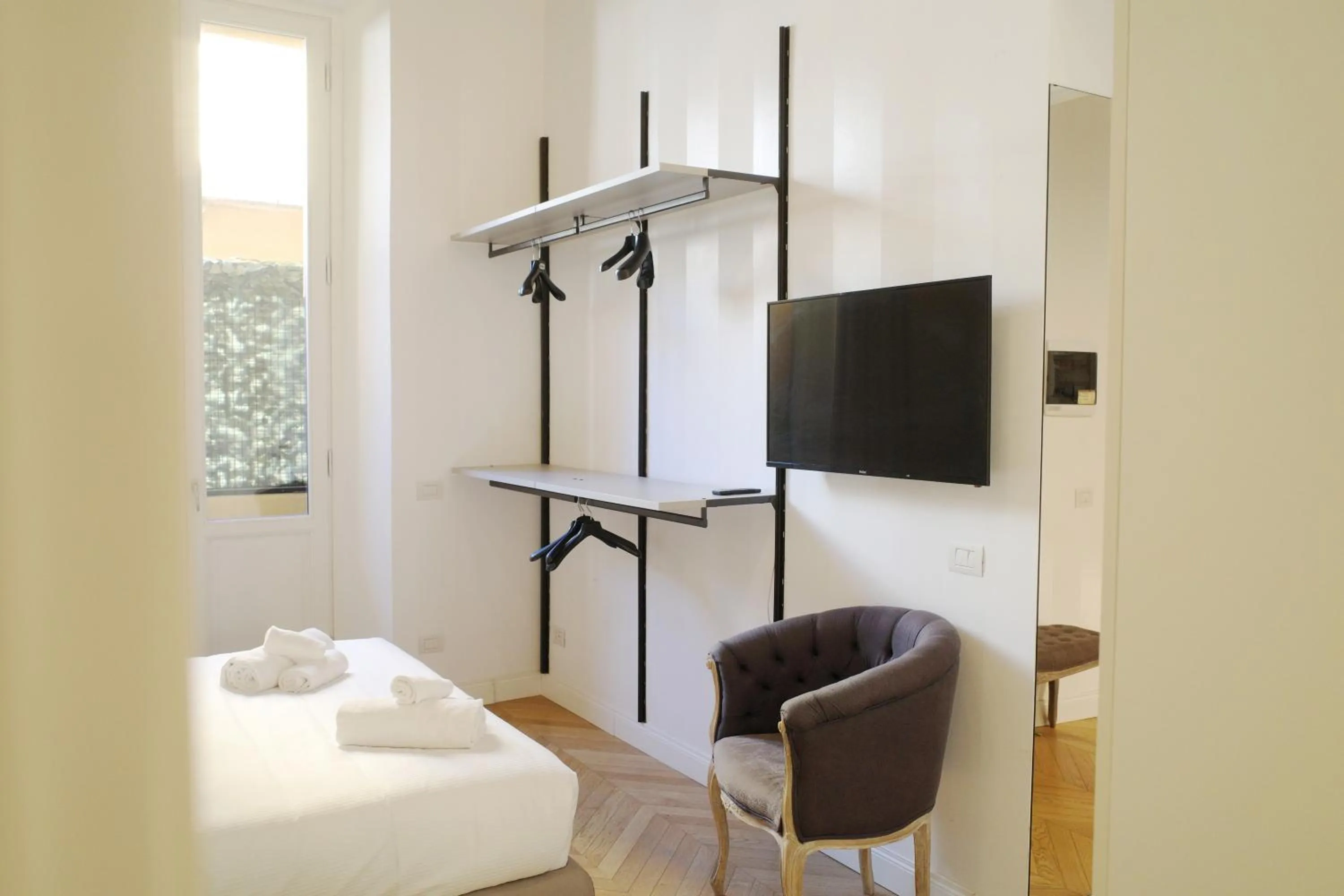 Photo of the whole room, Bed in PORTA NUOVA SUITES