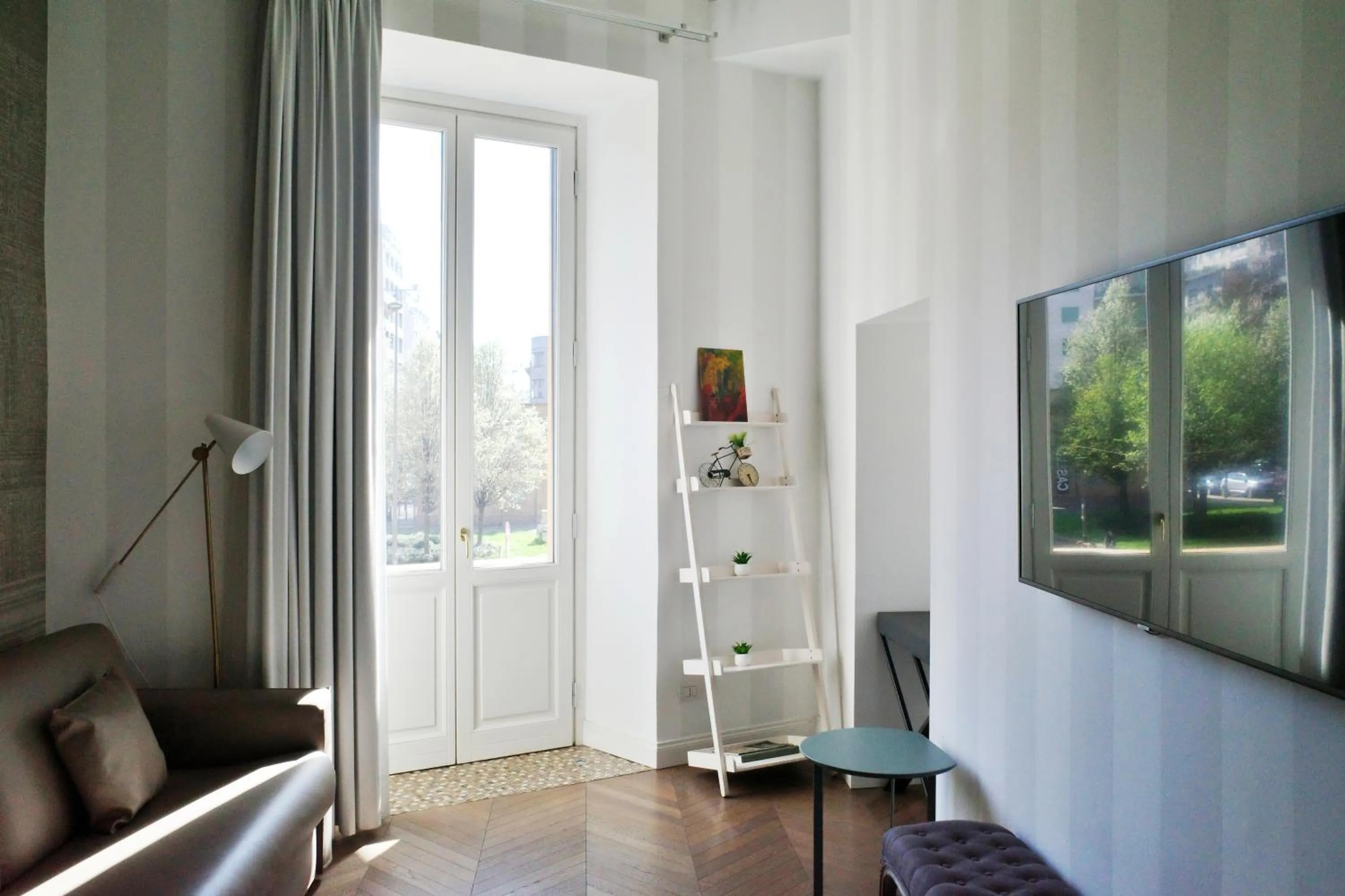 Seating area in PORTA NUOVA SUITES