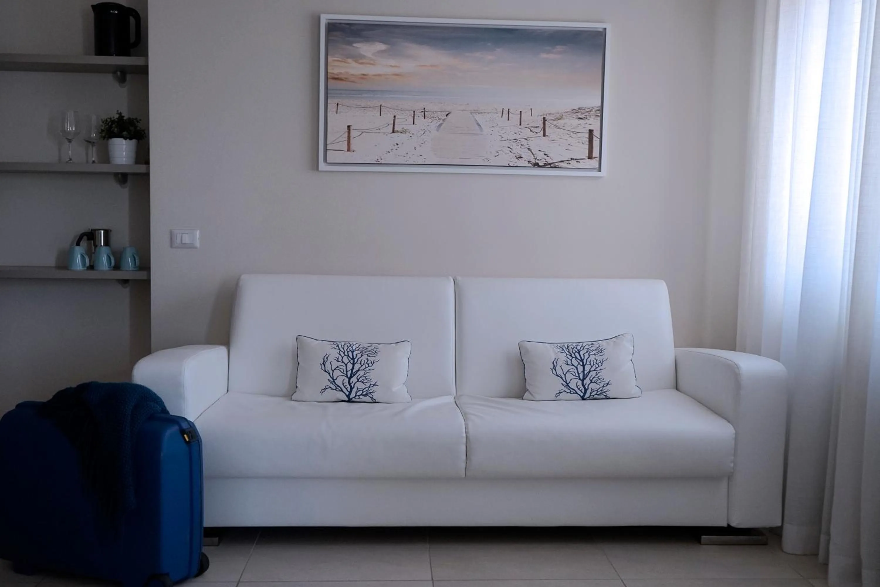 Living room in Residence Millecento - Aperto tutto l'anno