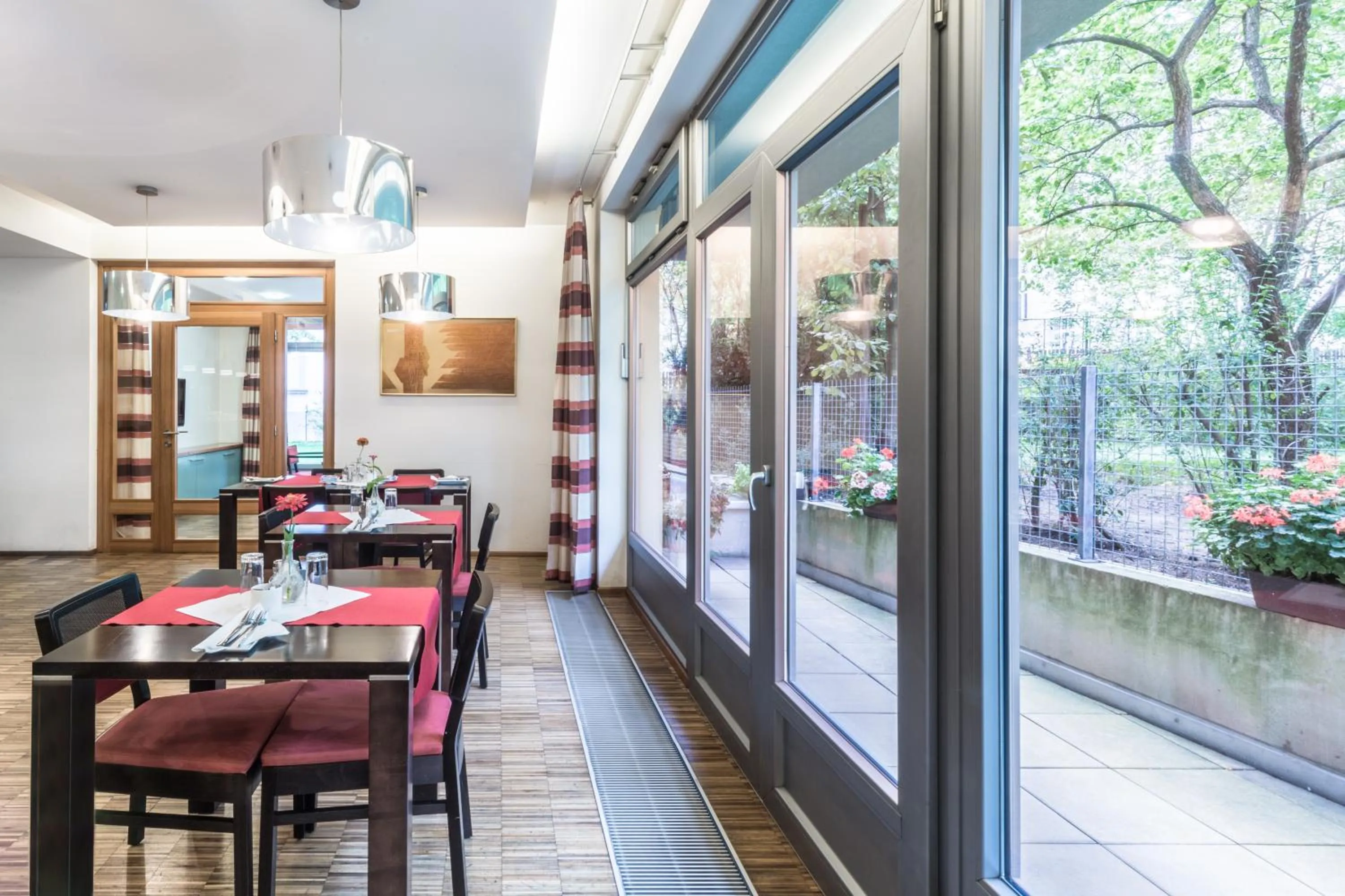 Communal lounge/ TV room in Penzion Palouček