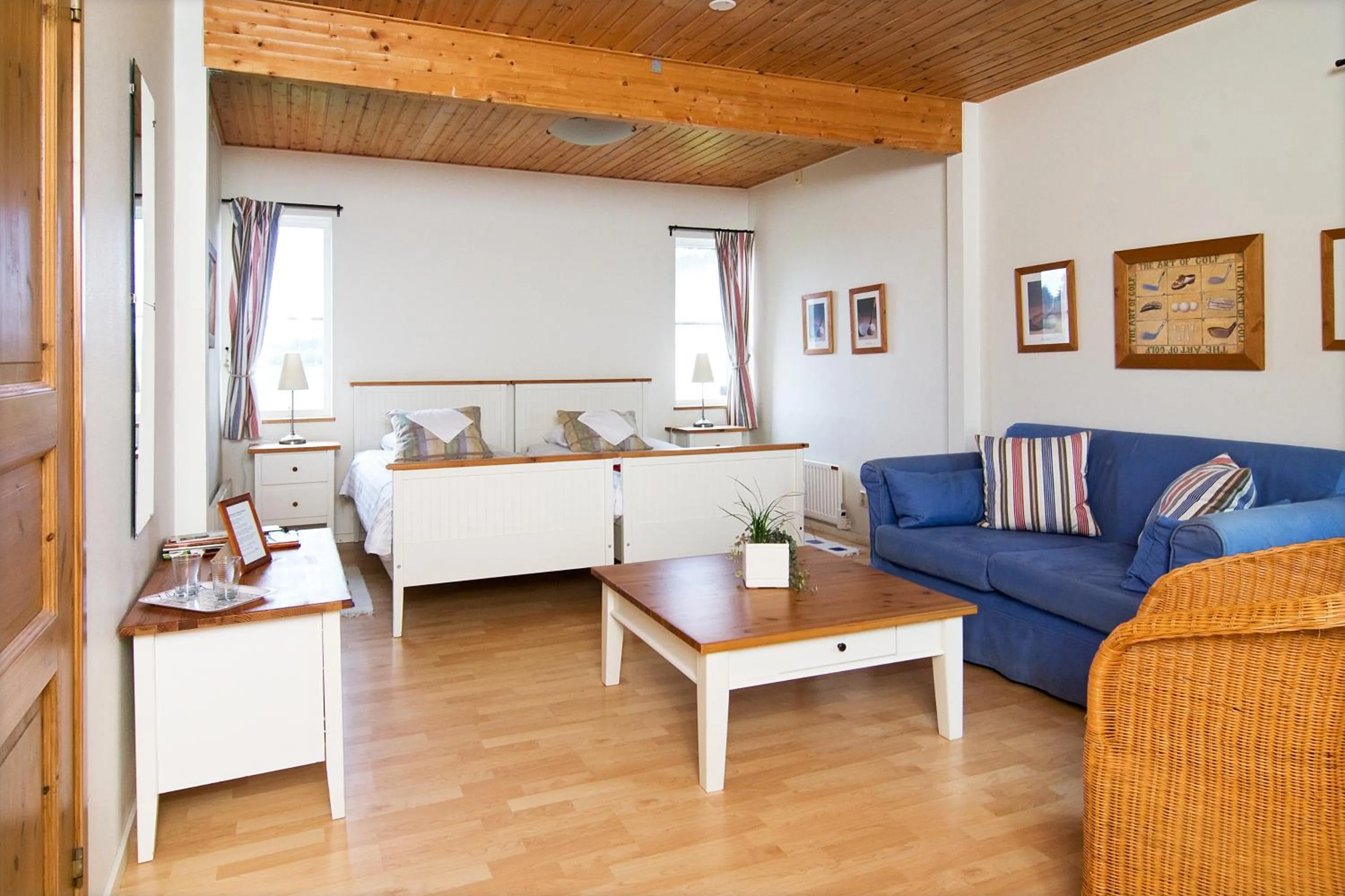 Bedroom in Abbekås Golfrestaurang & Hotell