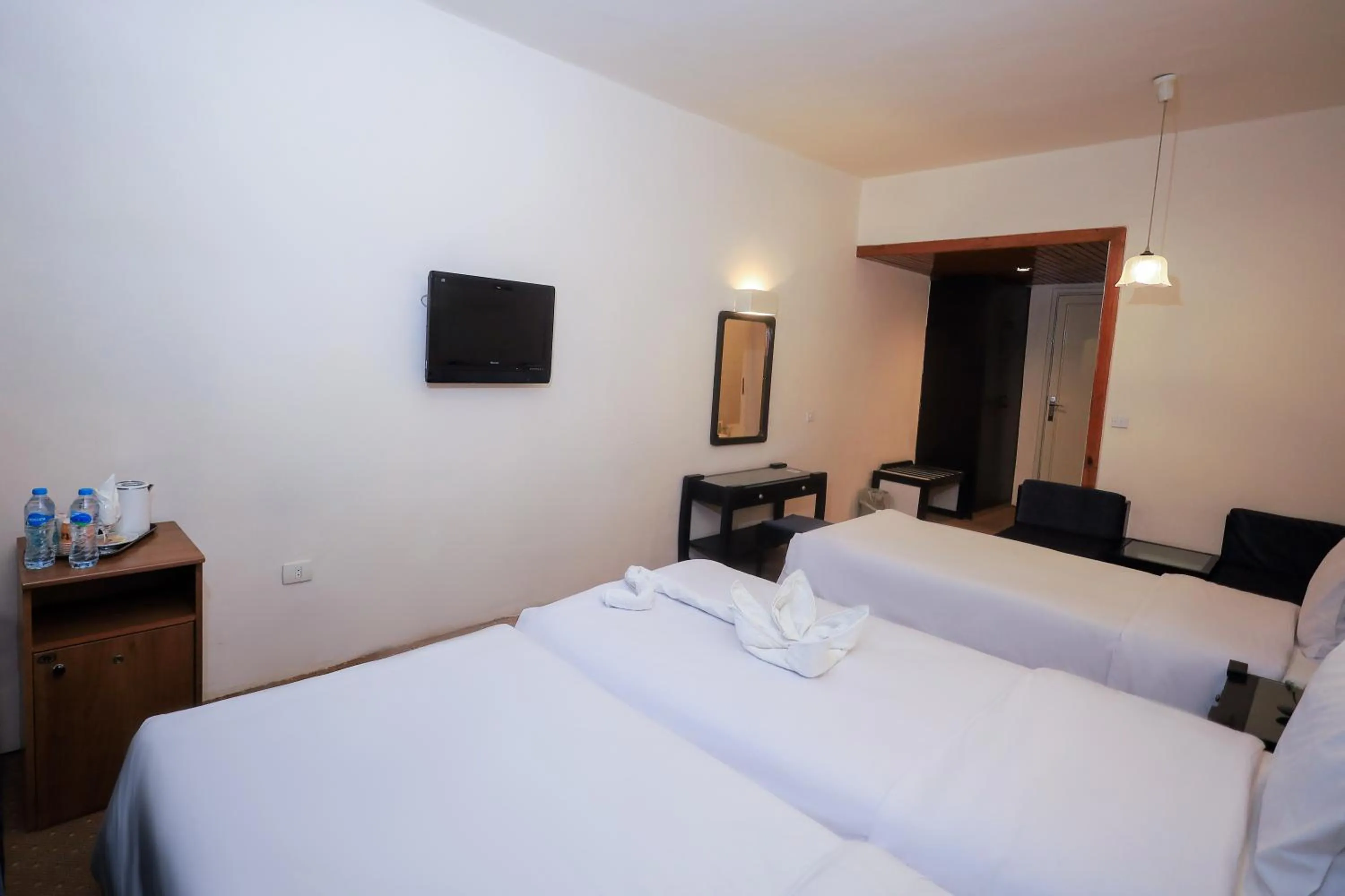 Bed in Cleopatra Hotel