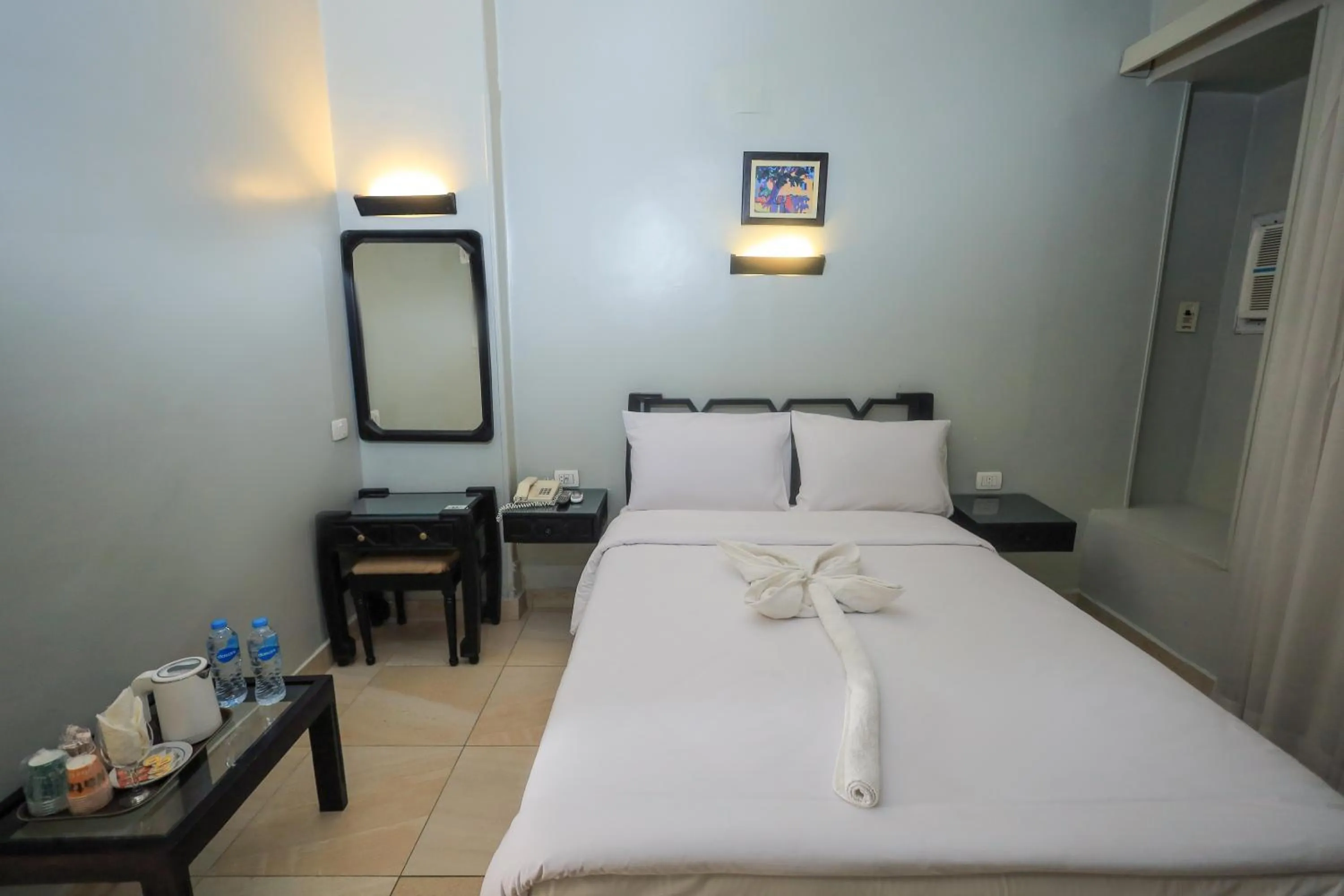 Bed in Cleopatra Hotel