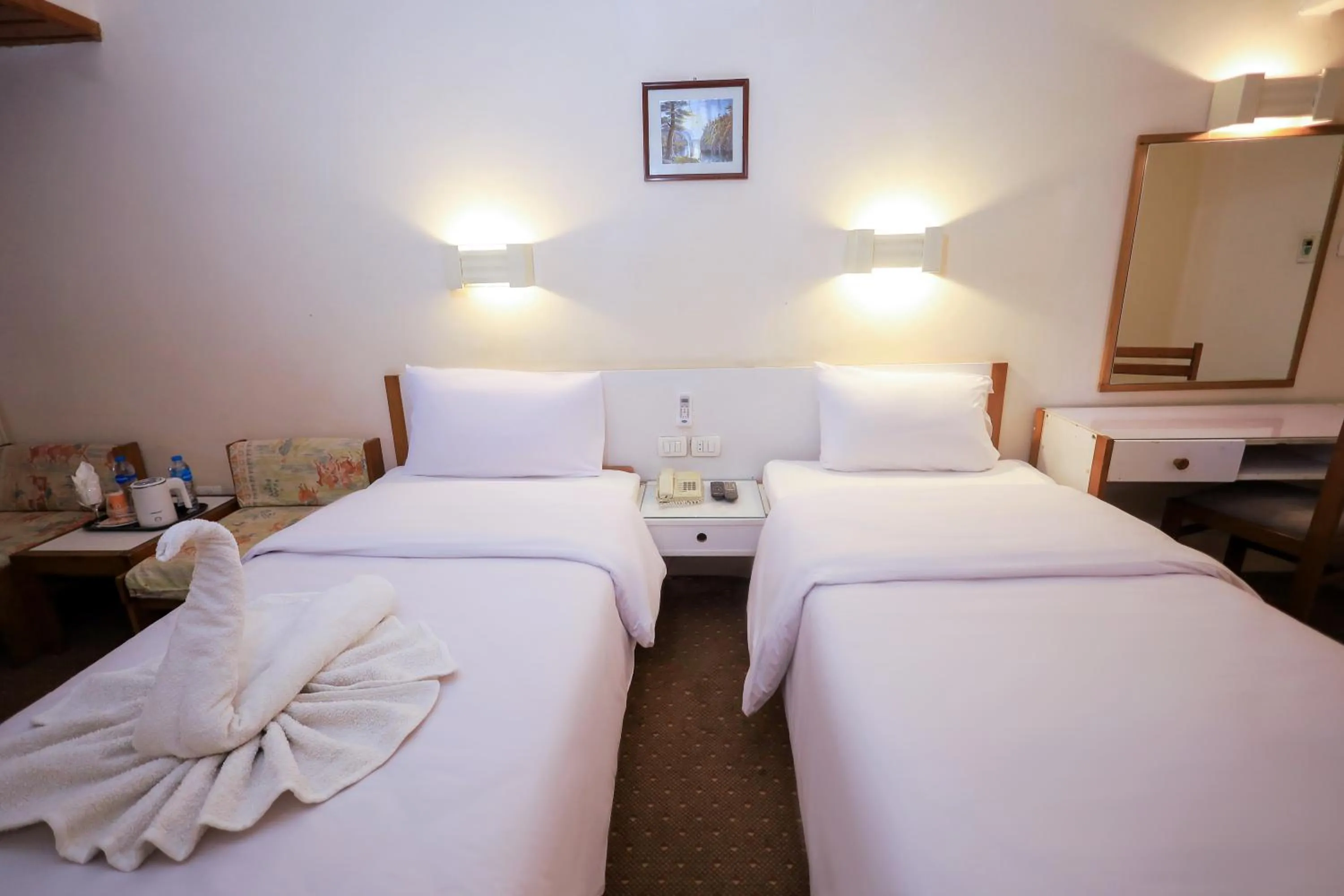 Bed in Cleopatra Hotel